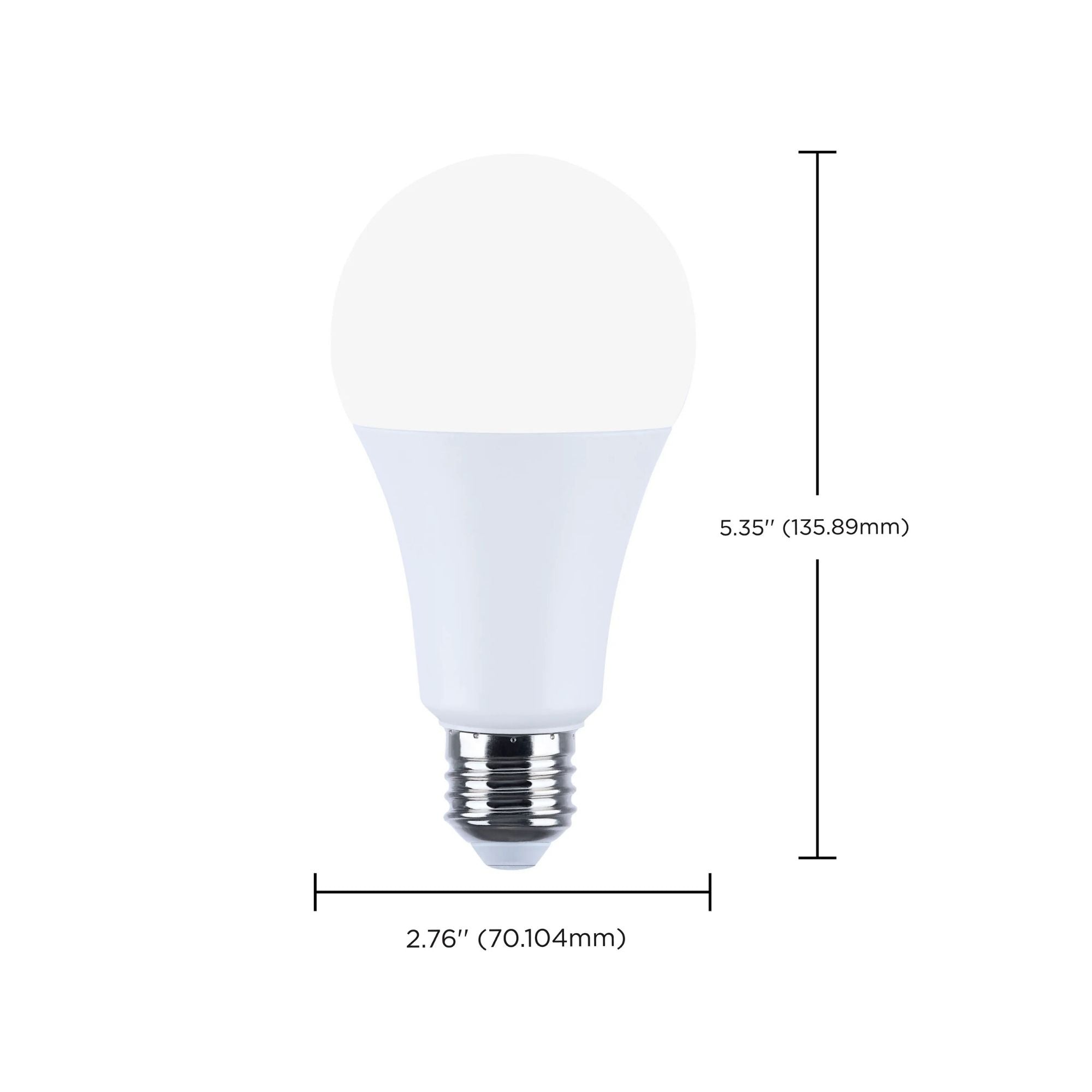 Starfish A21 Wi-Fi Smart LED Bulb, 13W, 1100 Lm, 27K-50K RGBTW, E26 Base, 120V