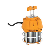 Temporary Work Light, 60W, 6000 Lumens, 6ft Cord & Plug, 120V