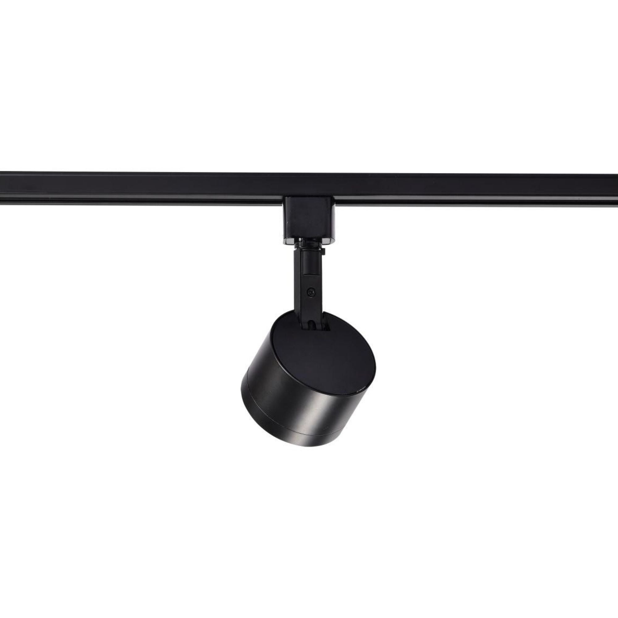 Round LED Track Head, 1000 Lumens, 12W, 3000K, Halo, 36° Beam Angle, Black