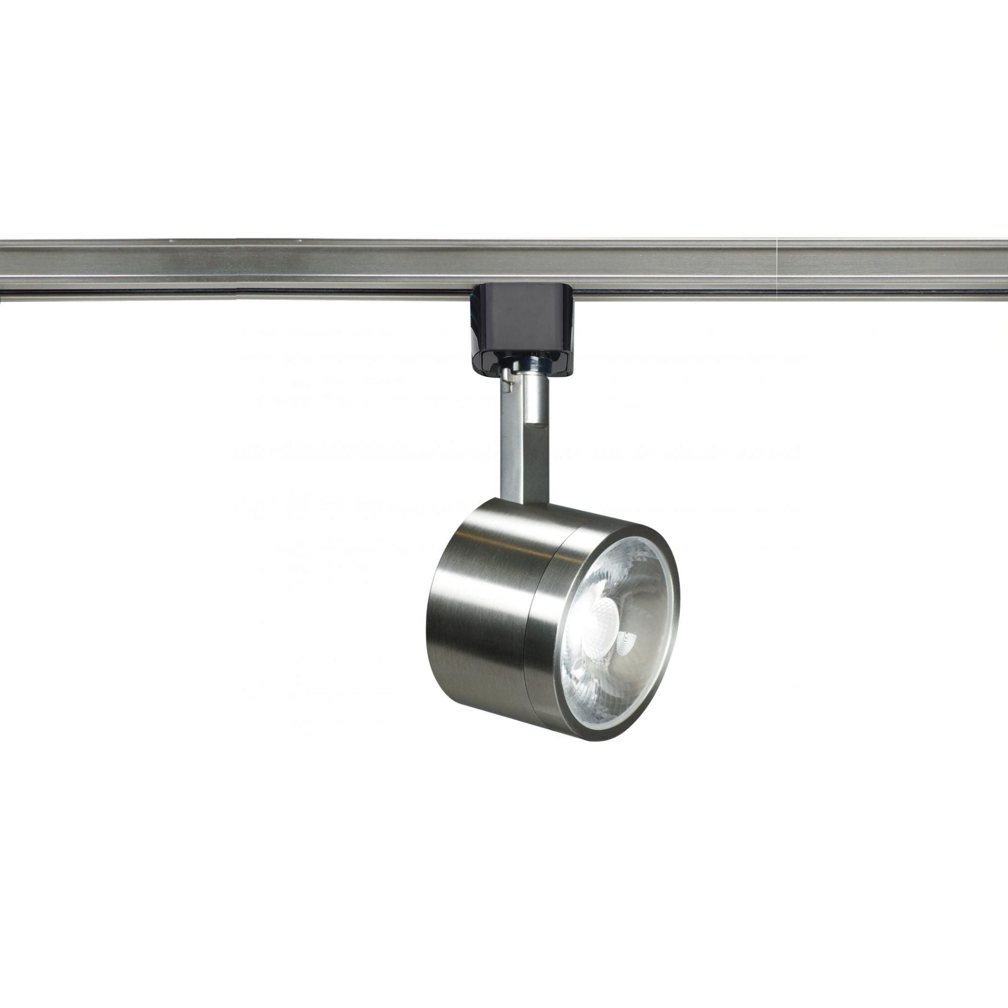 Round LED Track Head, 1000 Lumens, 12W, 3000K, Halo, 36° Beam Angle, Nickel