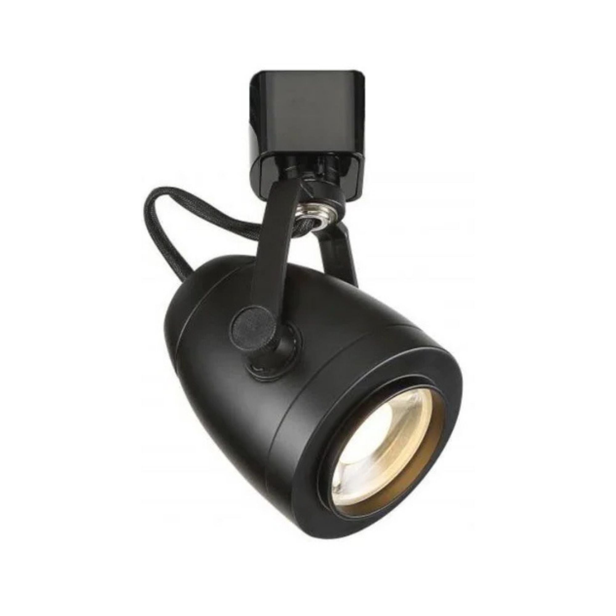 LED Track Head Pinch Back 12W 1000 Lumens 3000K, Halo, 36°, Black