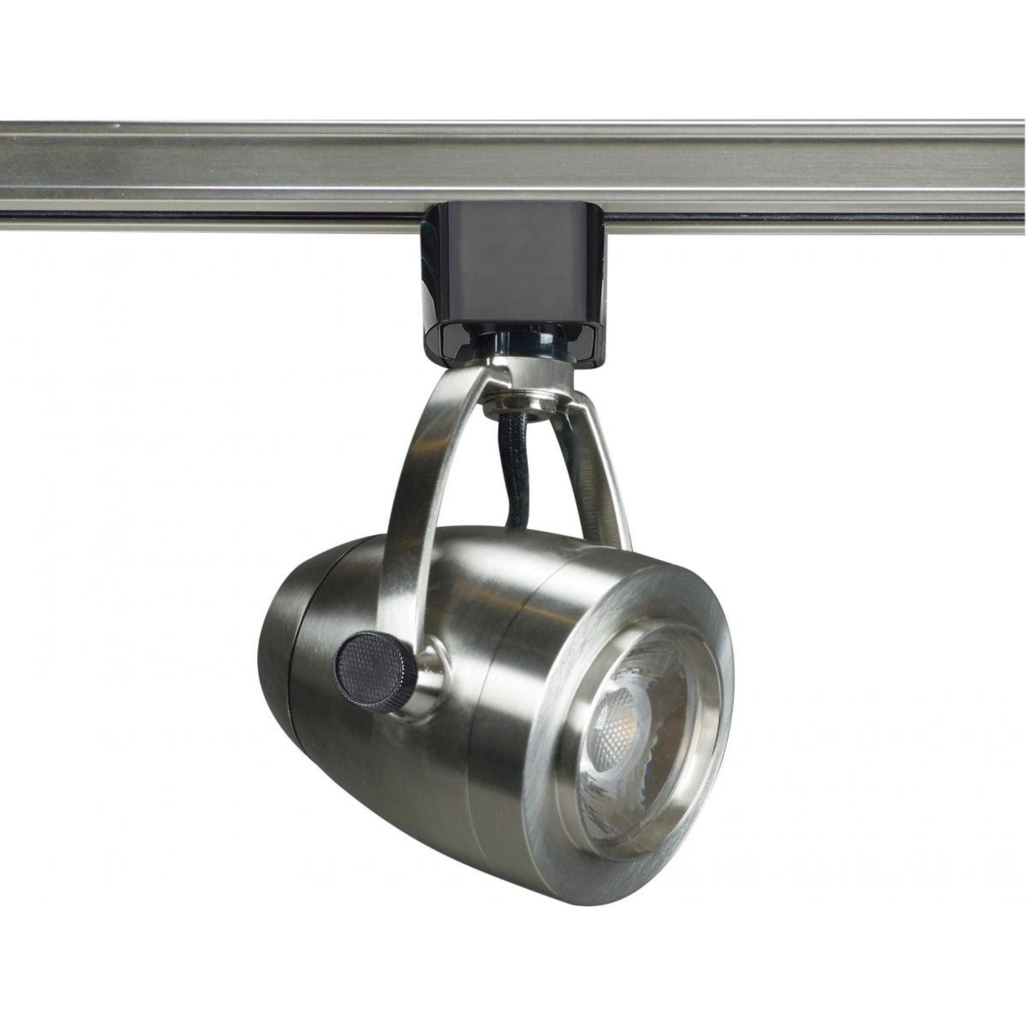 LED Track Head Pinch Back 12W 1000 Lumens 3000K, Halo, 36°, Nickel