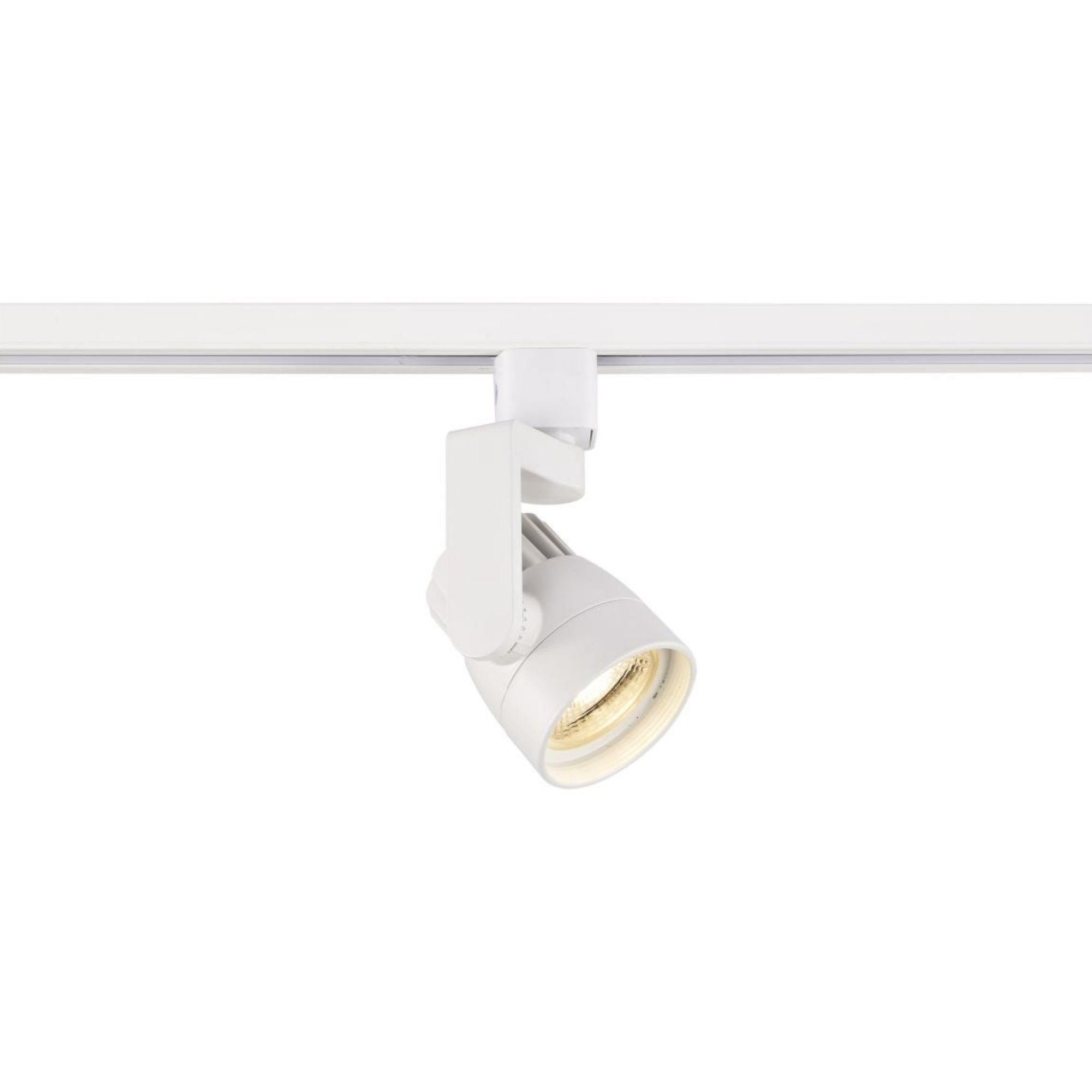 LED Track Head Angle Arm 12W 1000 Lumens 3000K, Halo, 24°, White