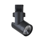 LED Track Head Barrel 12W 1000 Lumens 3000K, Halo, 36°, Black