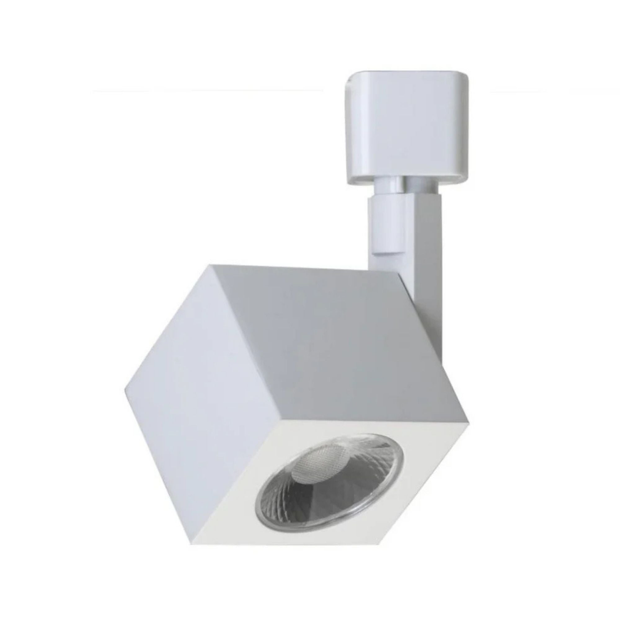 LED Track Head Square 12W 1000 Lumens 3000K, Halo, 24°, White