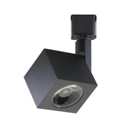 LED Track Head Square 12W 1000 Lumens 3000K, Halo, 24°, Black