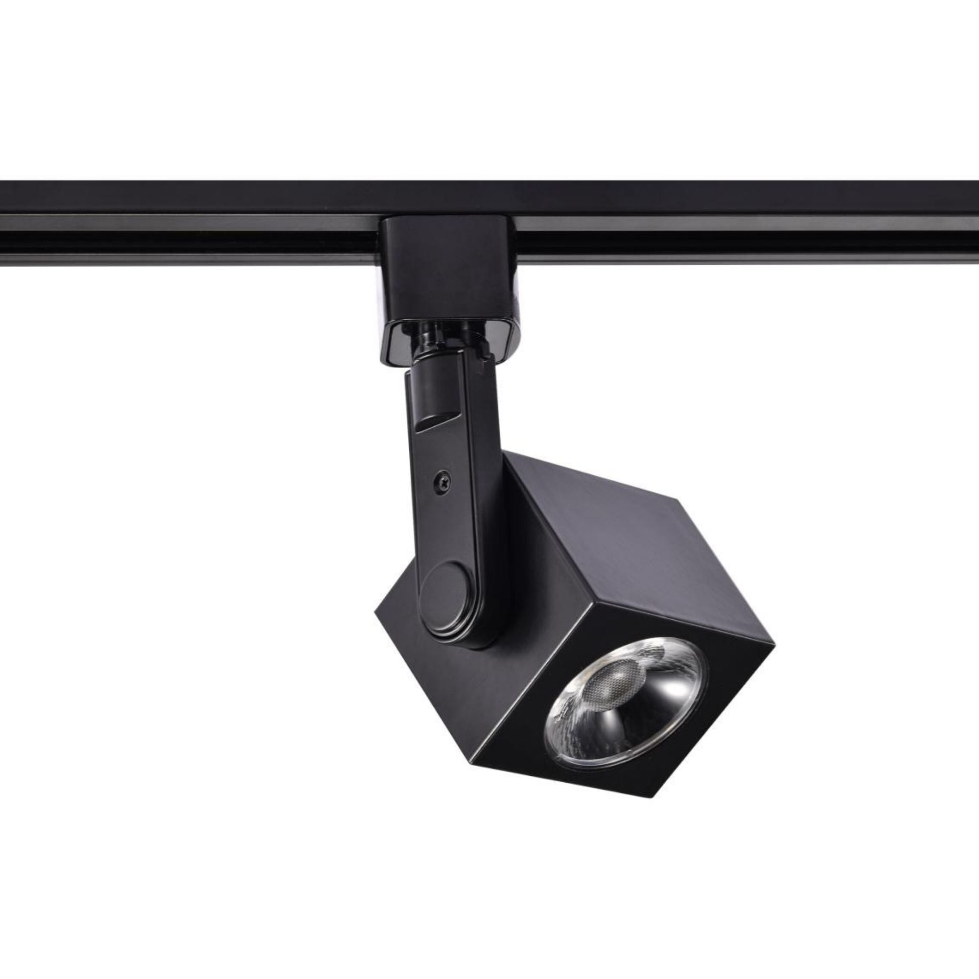 LED Track Head Square 12W 1000 Lumens 3000K, Halo, 24°, Black
