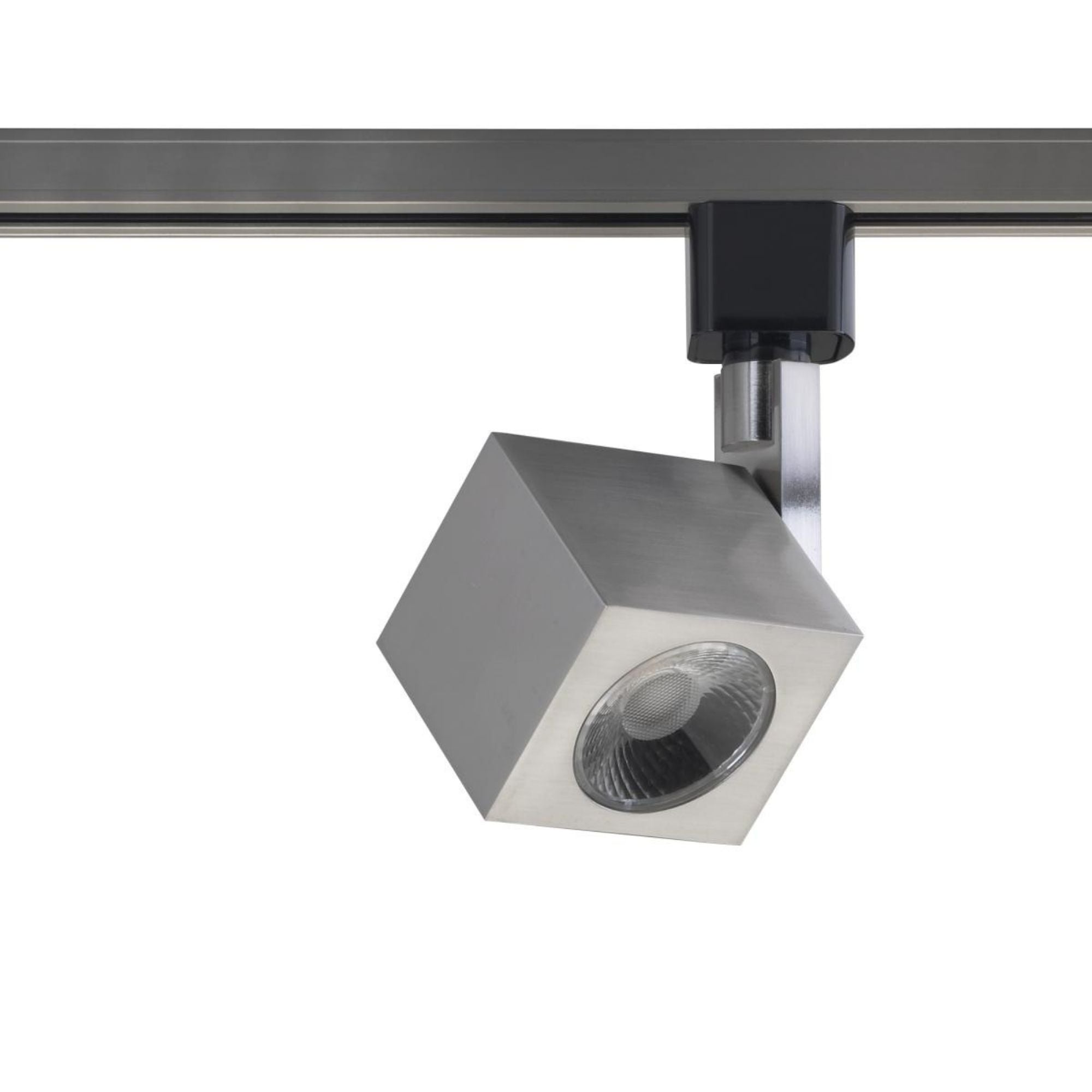 LED Track Head Square 12W 1000 Lumens 3000K, Halo, 36°, Nickel