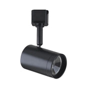 LED Track Head Small Cylinder 12W 1000 Lumens 3000K, Halo, 24°, Black