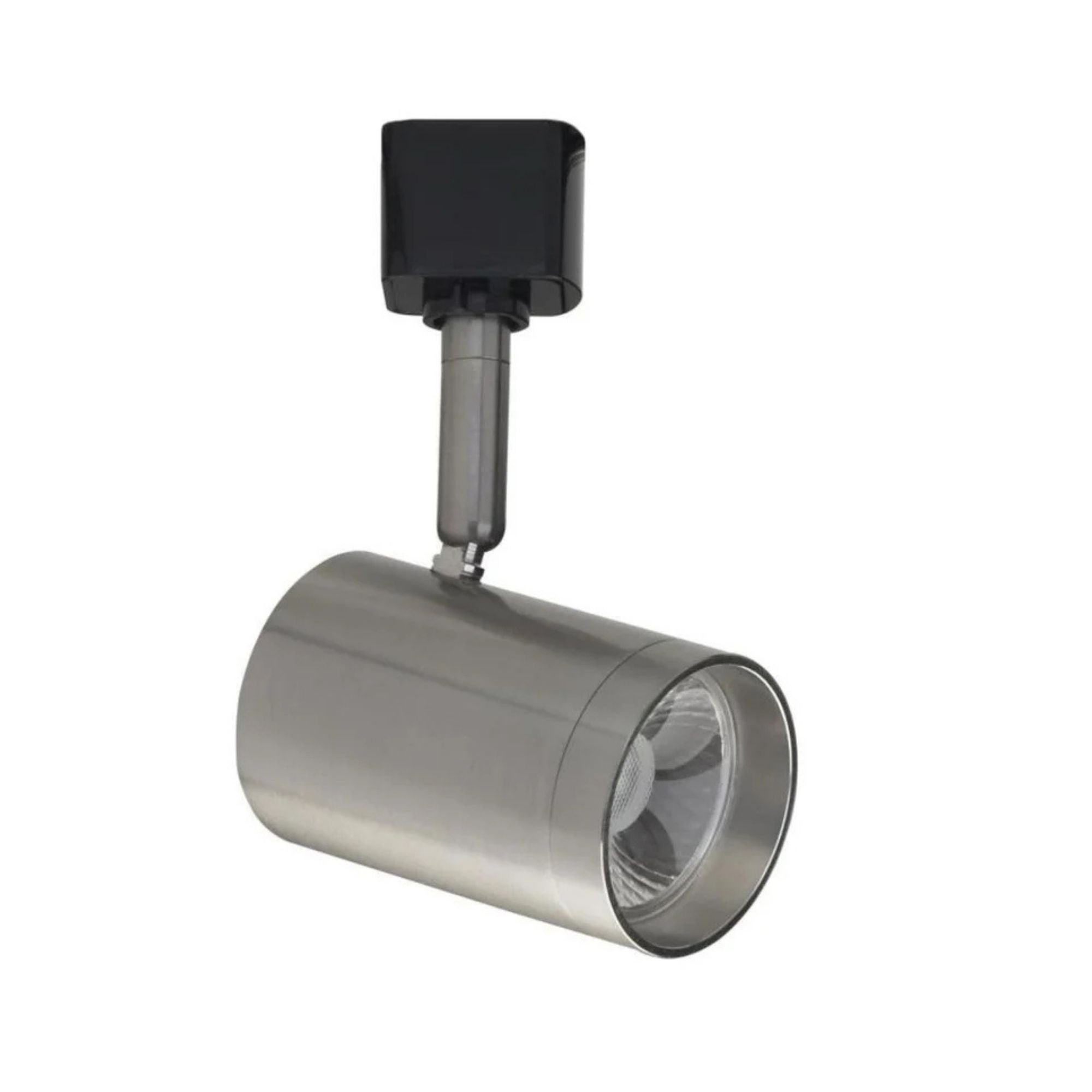 LED Track Head Small Cylinder 12W, 1000 Lumens 3000K, Halo, 24°, Nickel