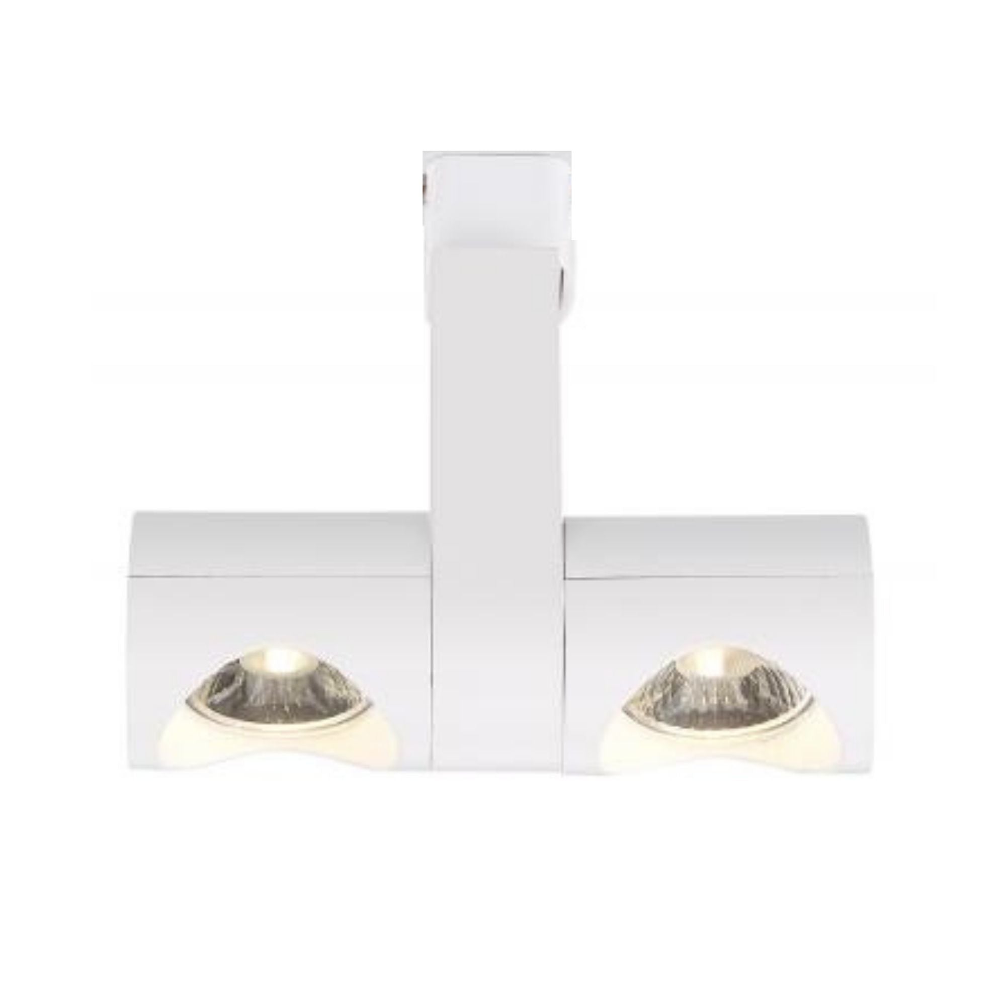 LED Dual Pipe Track Head 24W 2000 Lumens 3000K, Halo