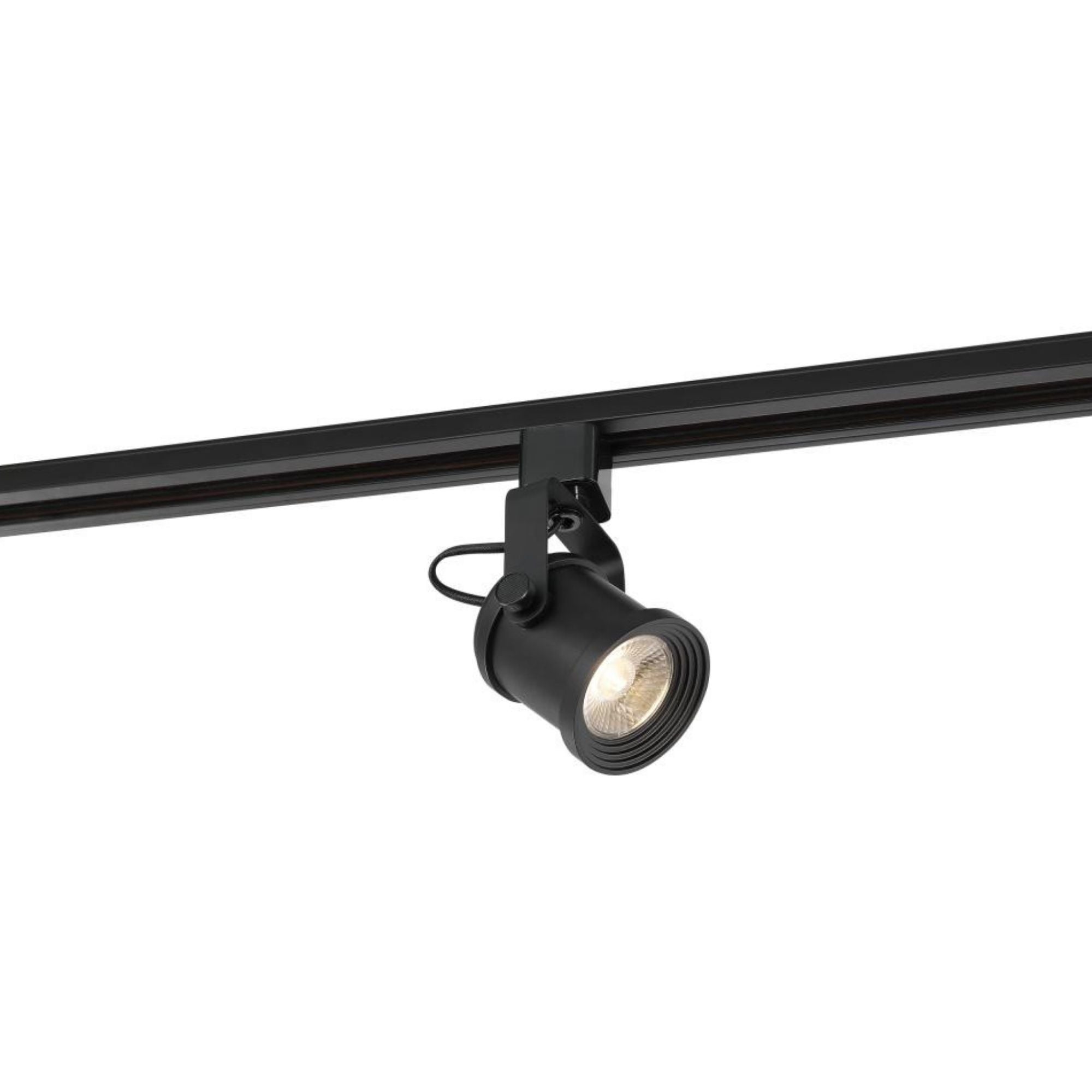 LED Forged Track Head 12W 1000 Lumens 3000K, Halo, 24°, Black