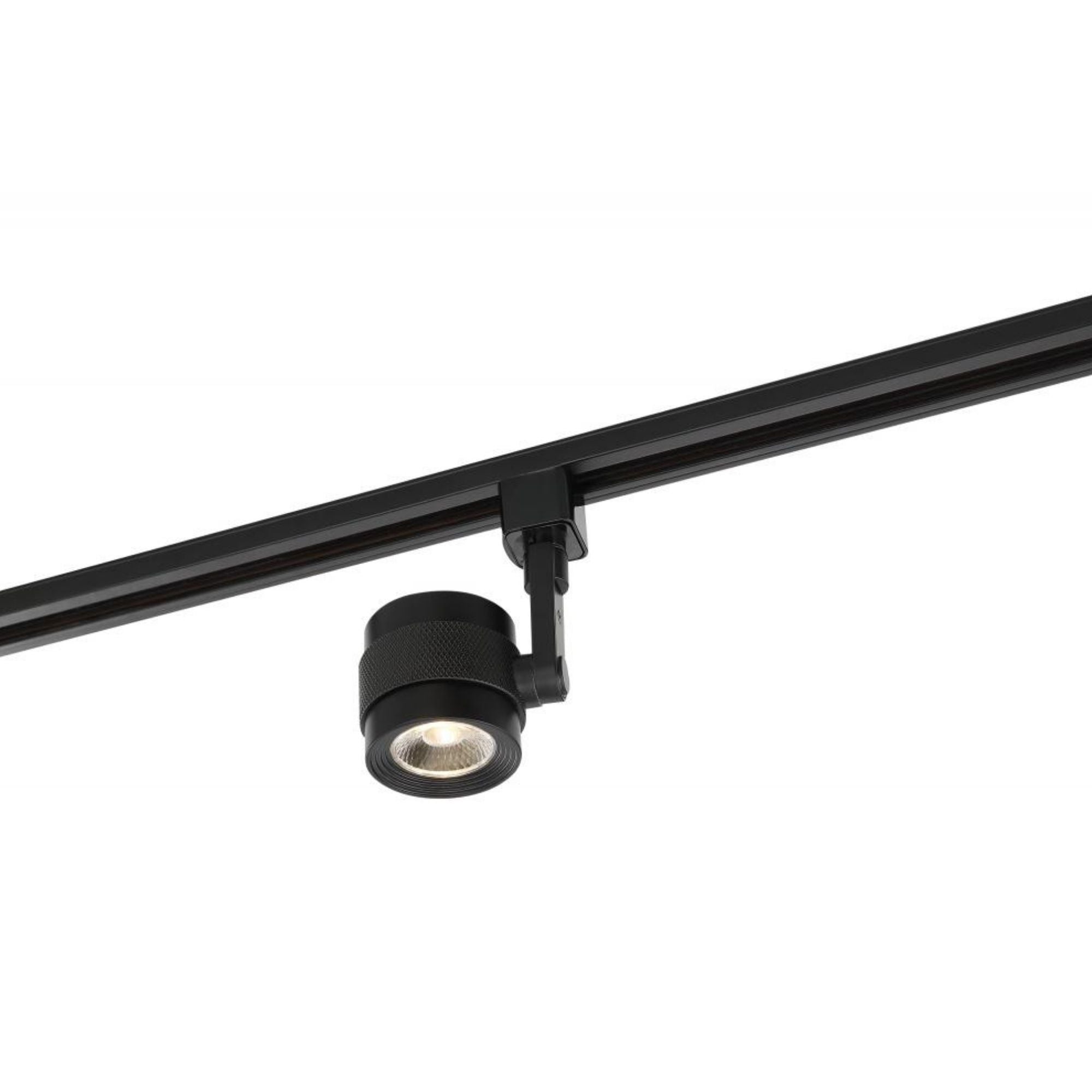 LED Piston Track Head 12W 1000 Lumens 3000K, Halo, 36°, Black