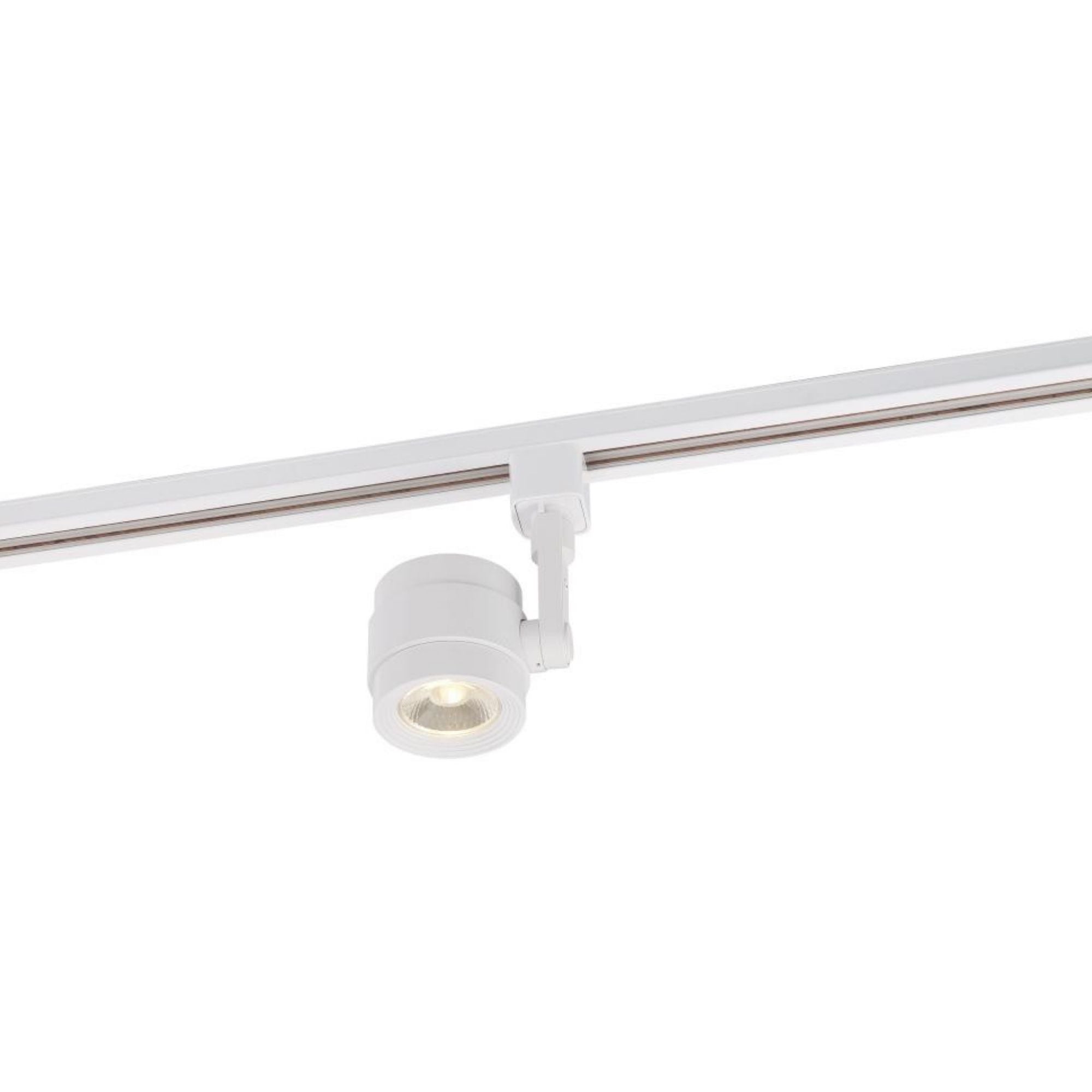 LED Piston Track Head 12W 1000 Lumens 3000K, Halo, 36°, White