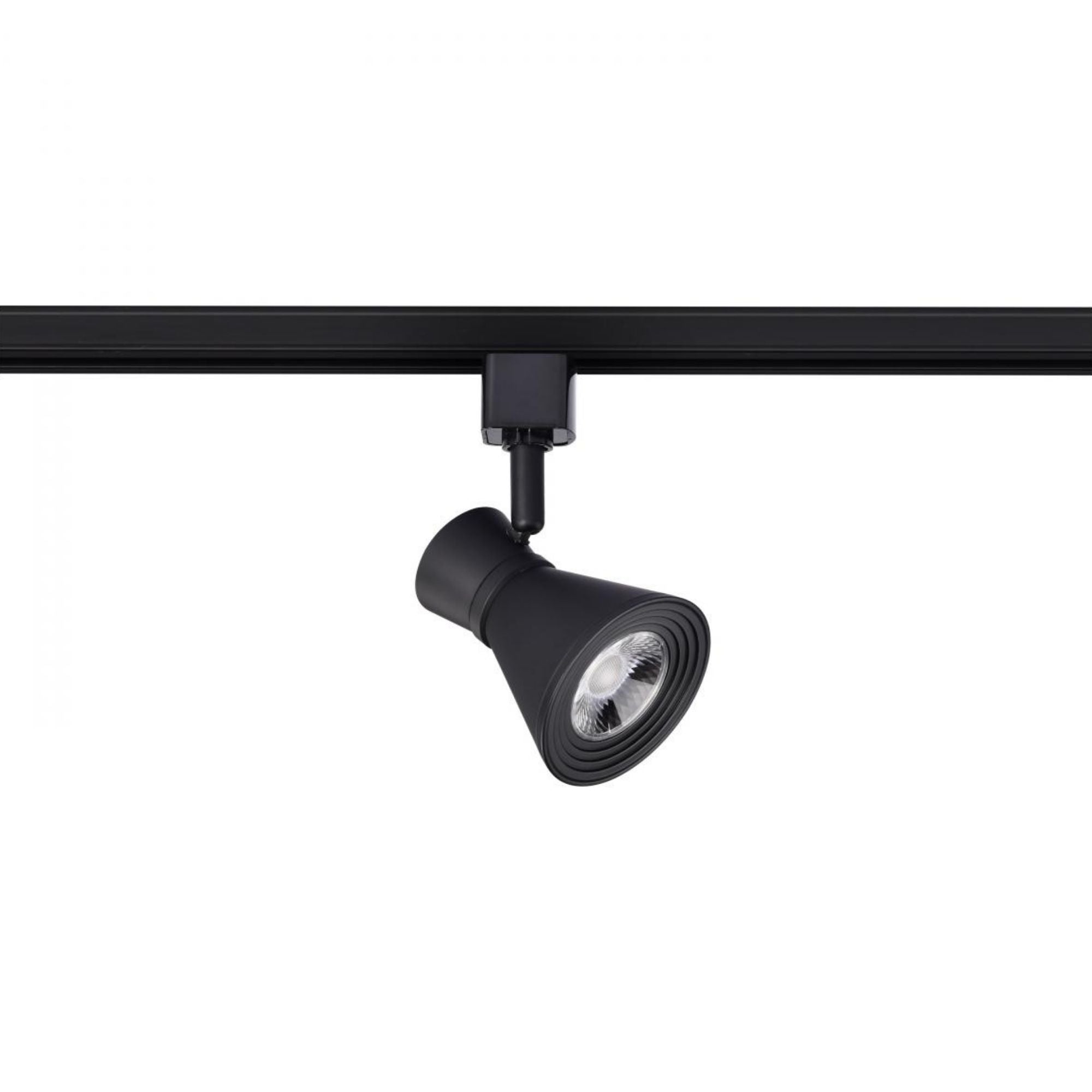 LED Cinch Halo Track Head 12W 1000 Lumens 3000K, 36°, Black