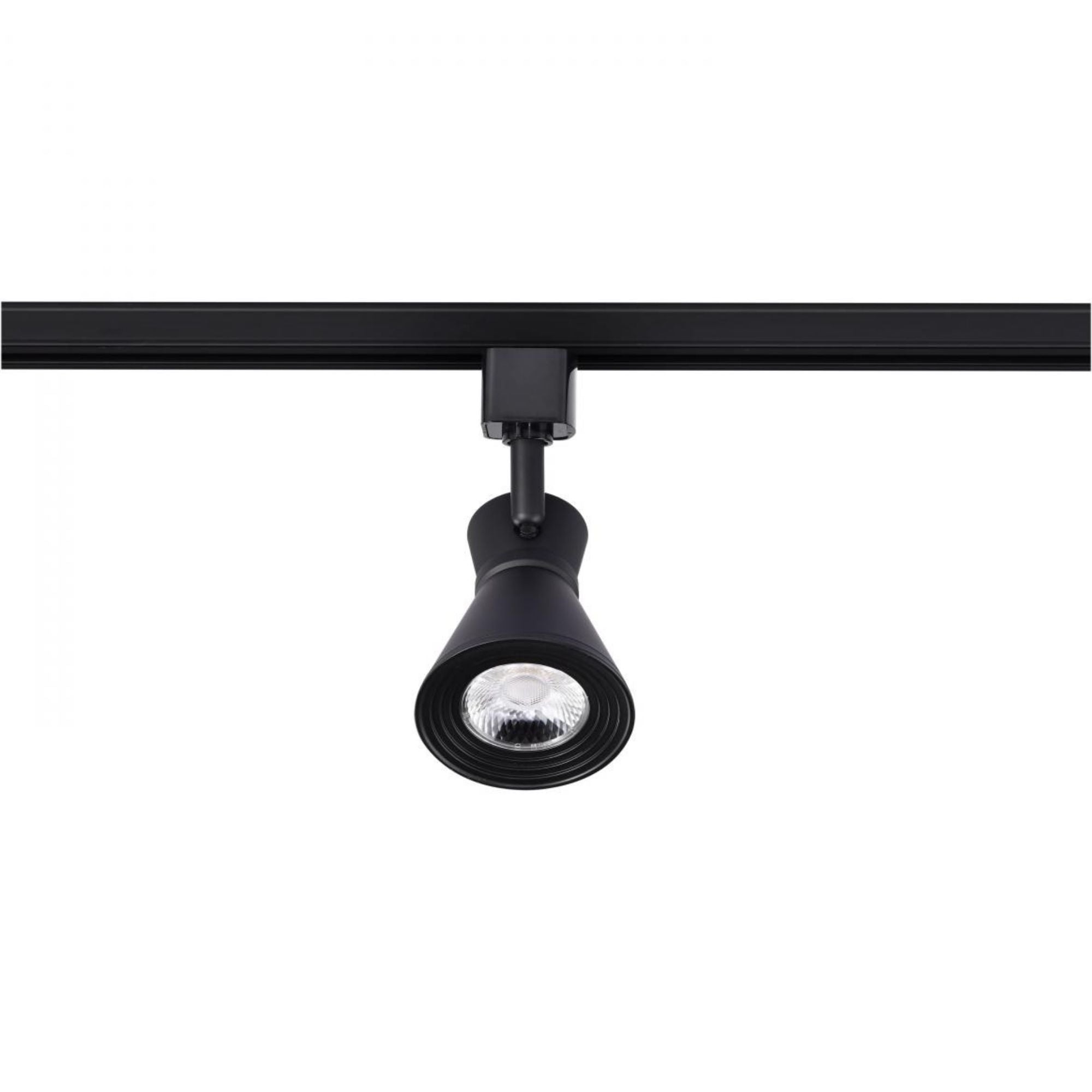 LED Cinch Halo Track Head 12W 1000 Lumens 3000K, 36°, Black