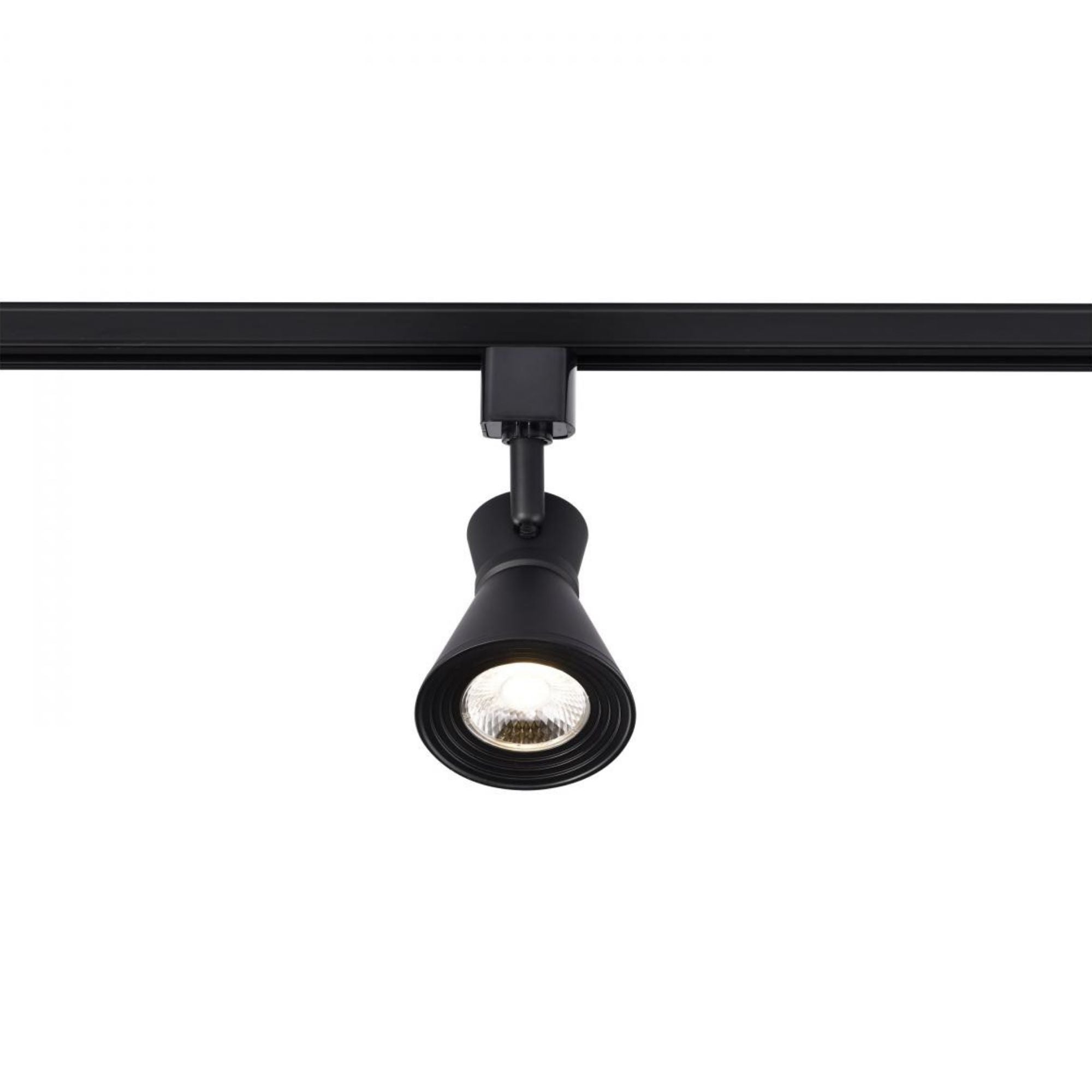 LED Cinch Halo Track Head 12W 1000 Lumens 3000K, 36°, Black