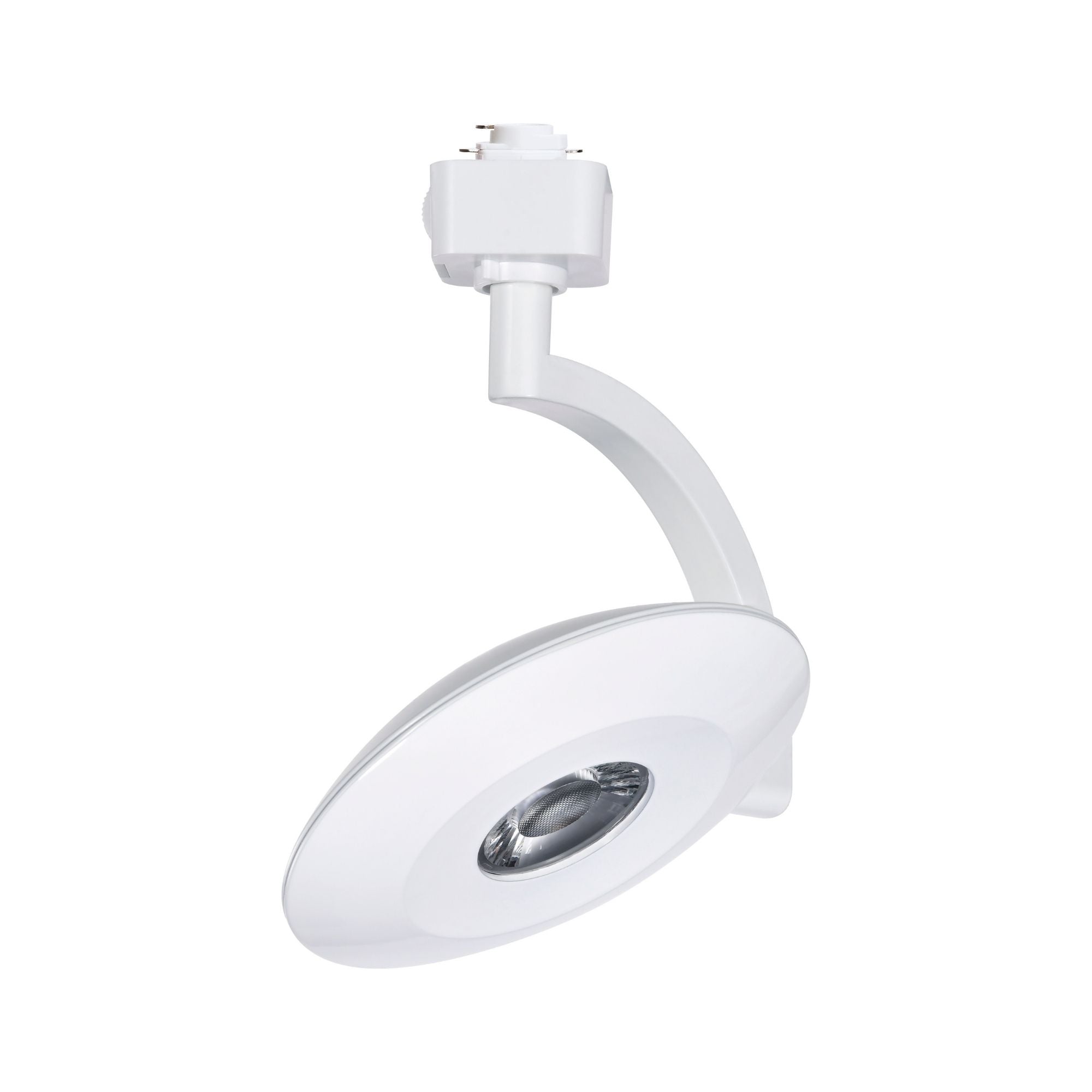 Satco Orb Track Head, H-Type, White, Selectable CCT, 1020 Lumens, 24° Beam Angle