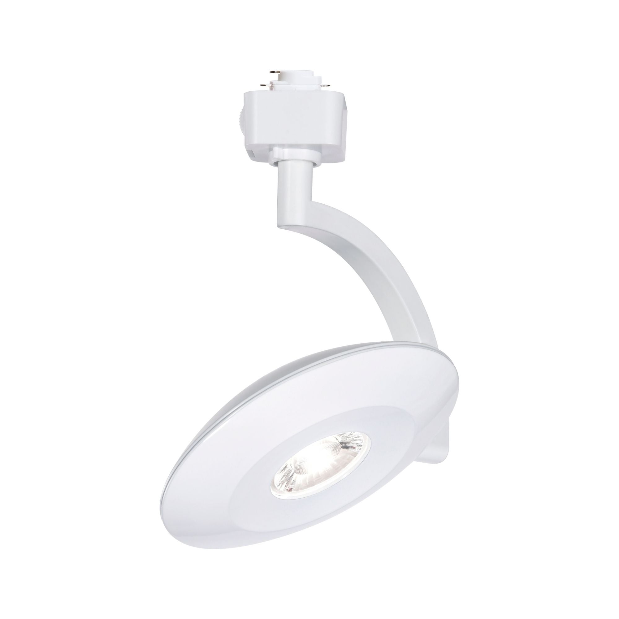 Satco Orb Track Head, H-Type, White, Selectable CCT, 1020 Lumens, 24° Beam Angle