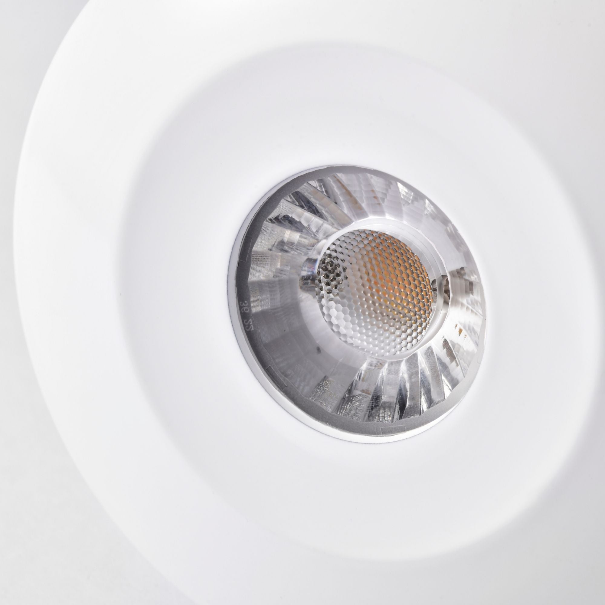 Satco Orb Track Head, H-Type, White, Selectable CCT, 1020 Lumens, 24° Beam Angle