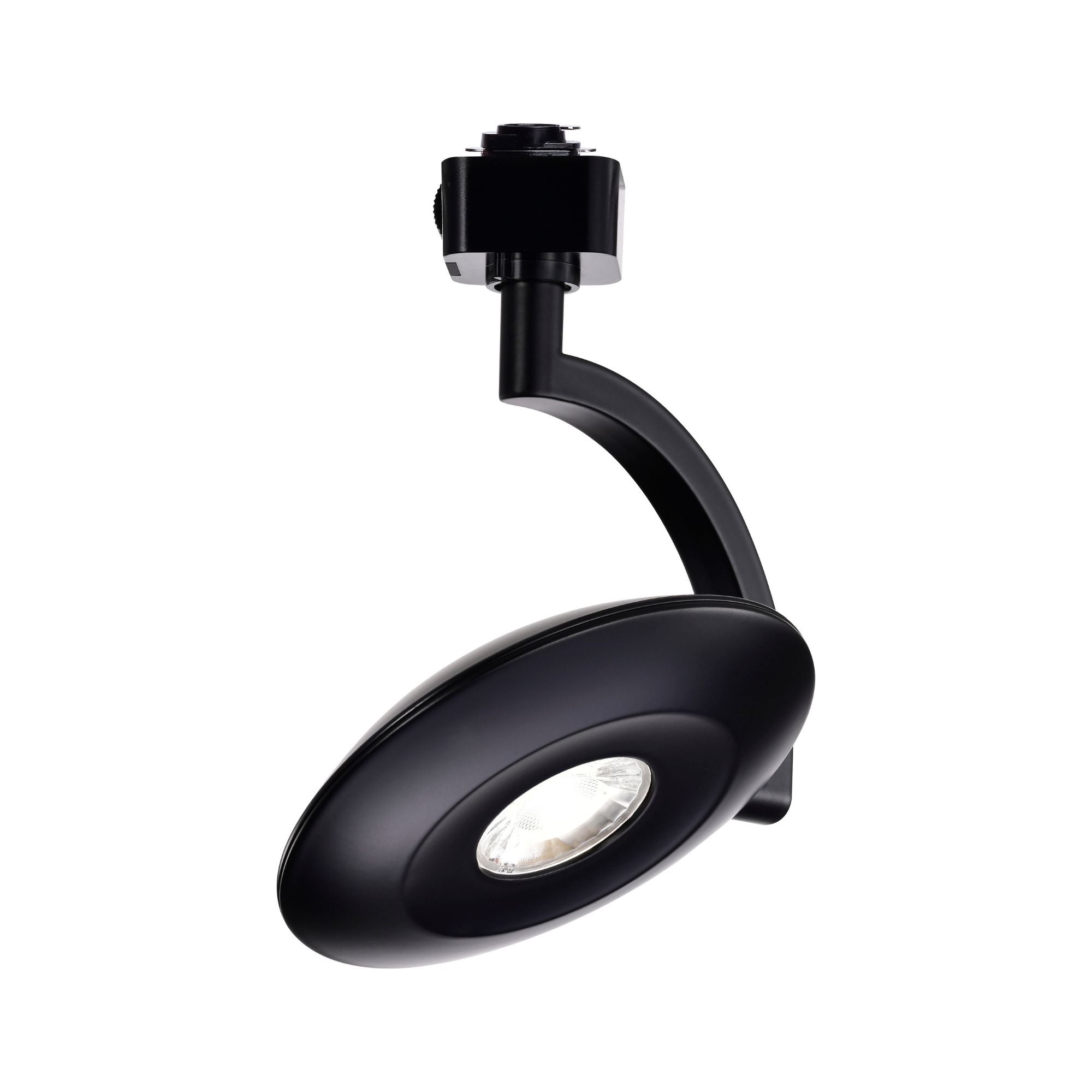 Satco Orb Track Head, H-Type, Black, Selectable CCT, 1020 Lumens, 24° Beam Angle