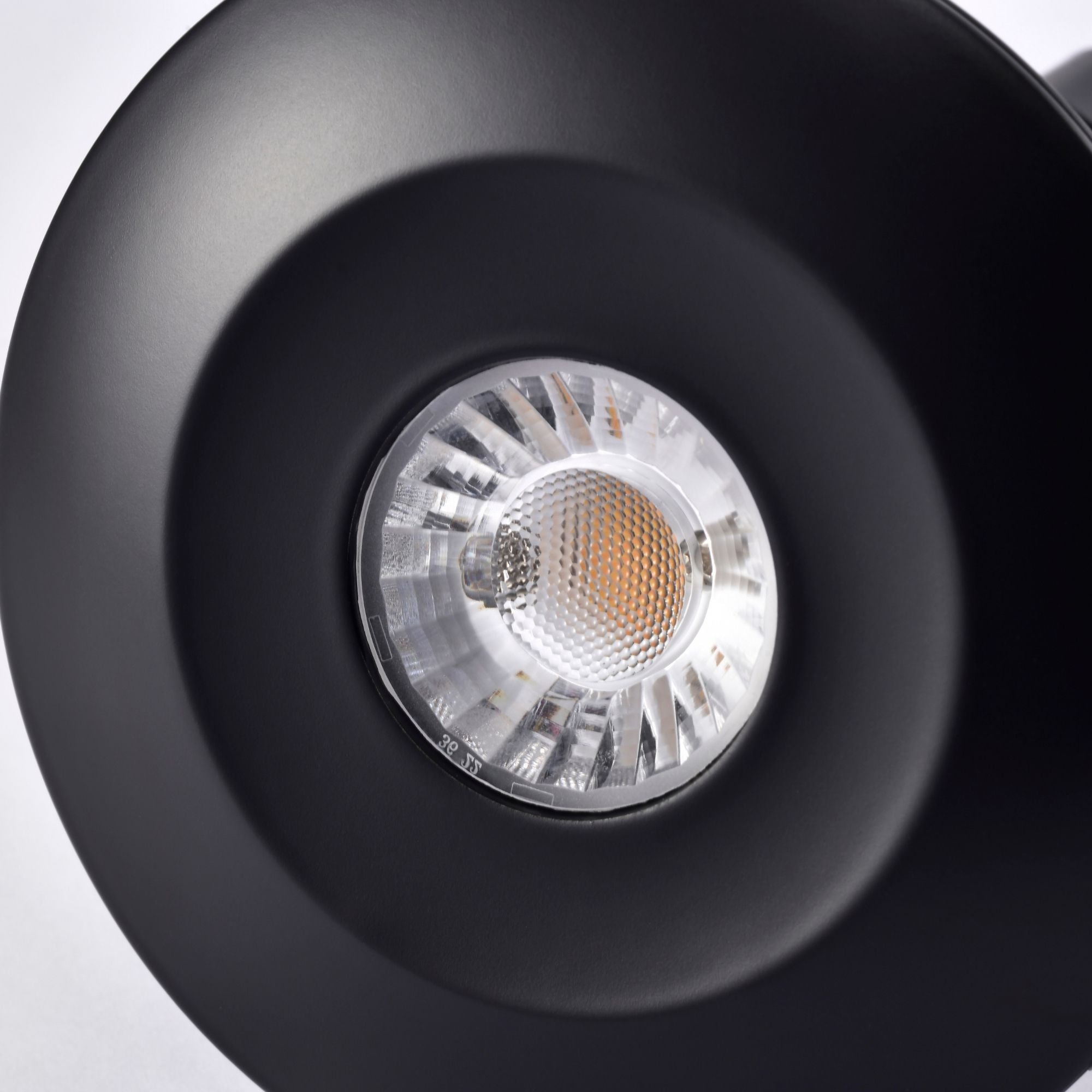Satco Orb Track Head, H-Type, Black, Selectable CCT, 1020 Lumens, 24° Beam Angle