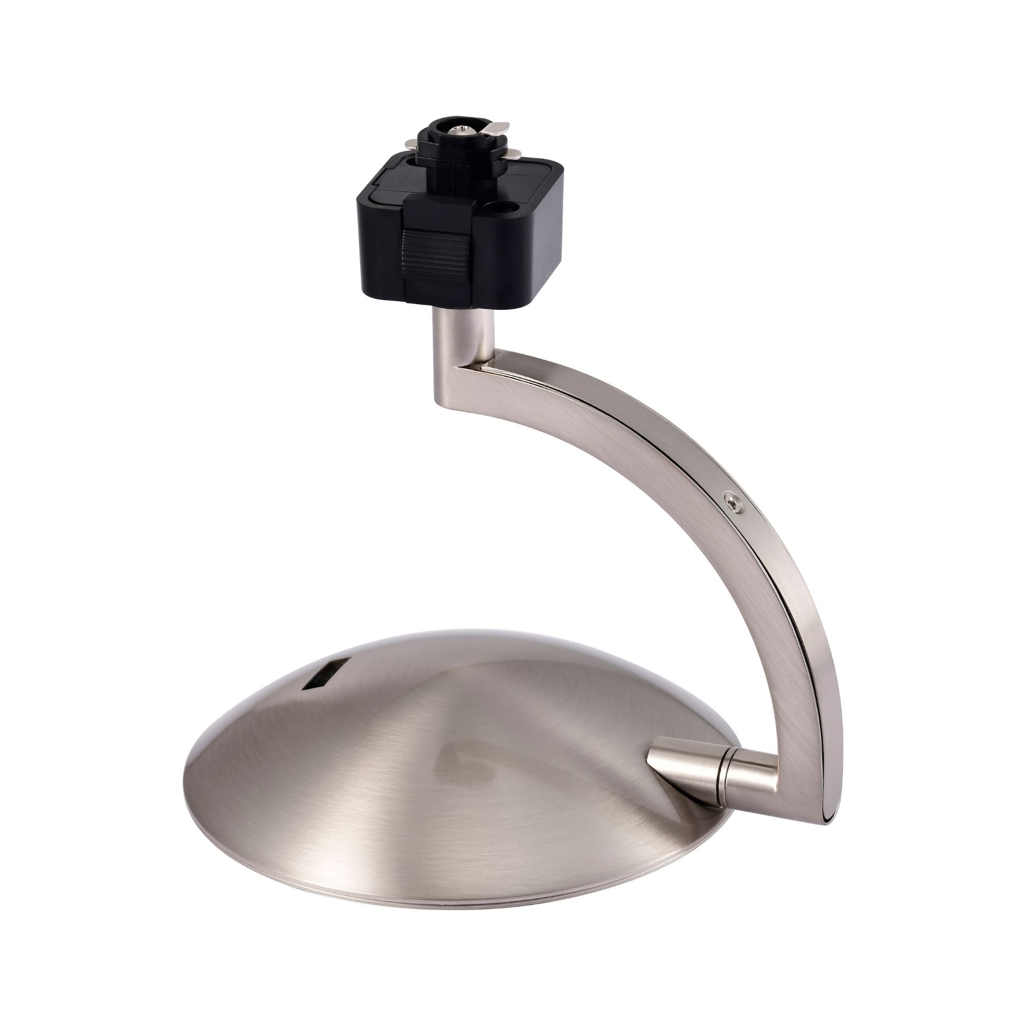 Satco Orb Track Head, H-Type, Brushed Nickel, Selectable CCT, 1020 Lumens, 24° Beam Angle