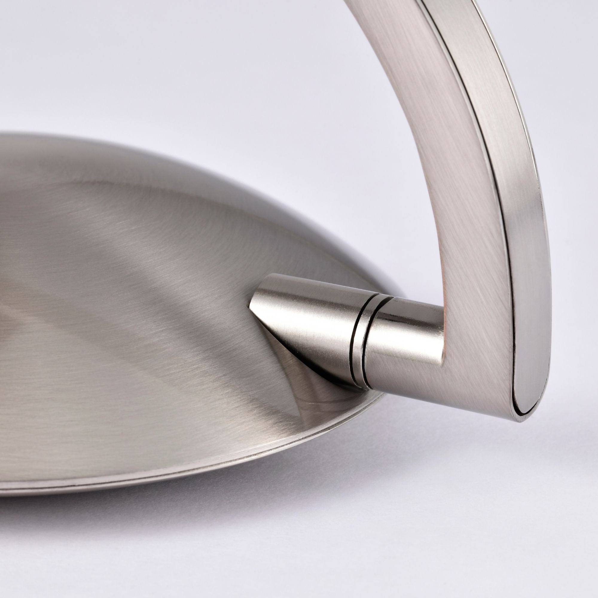 Satco Orb Track Head, H-Type, Brushed Nickel, Selectable CCT, 1020 Lumens, 36° Beam Angle