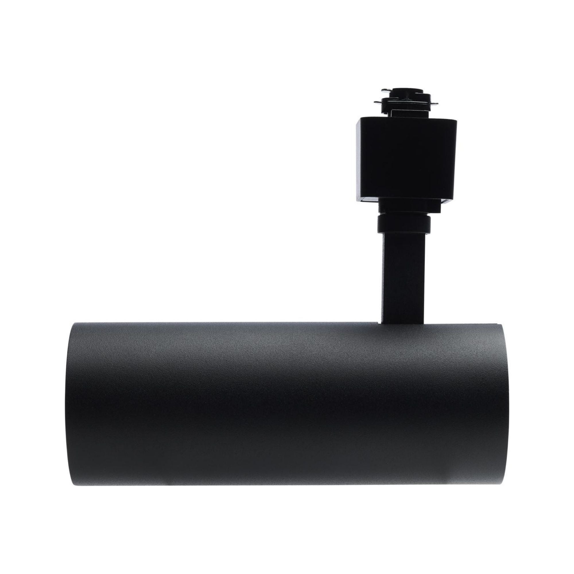 LED Track Head Adjustable Cylinder 20W 1400 Lumens, Selectable CCT, Halo, 36°, Black