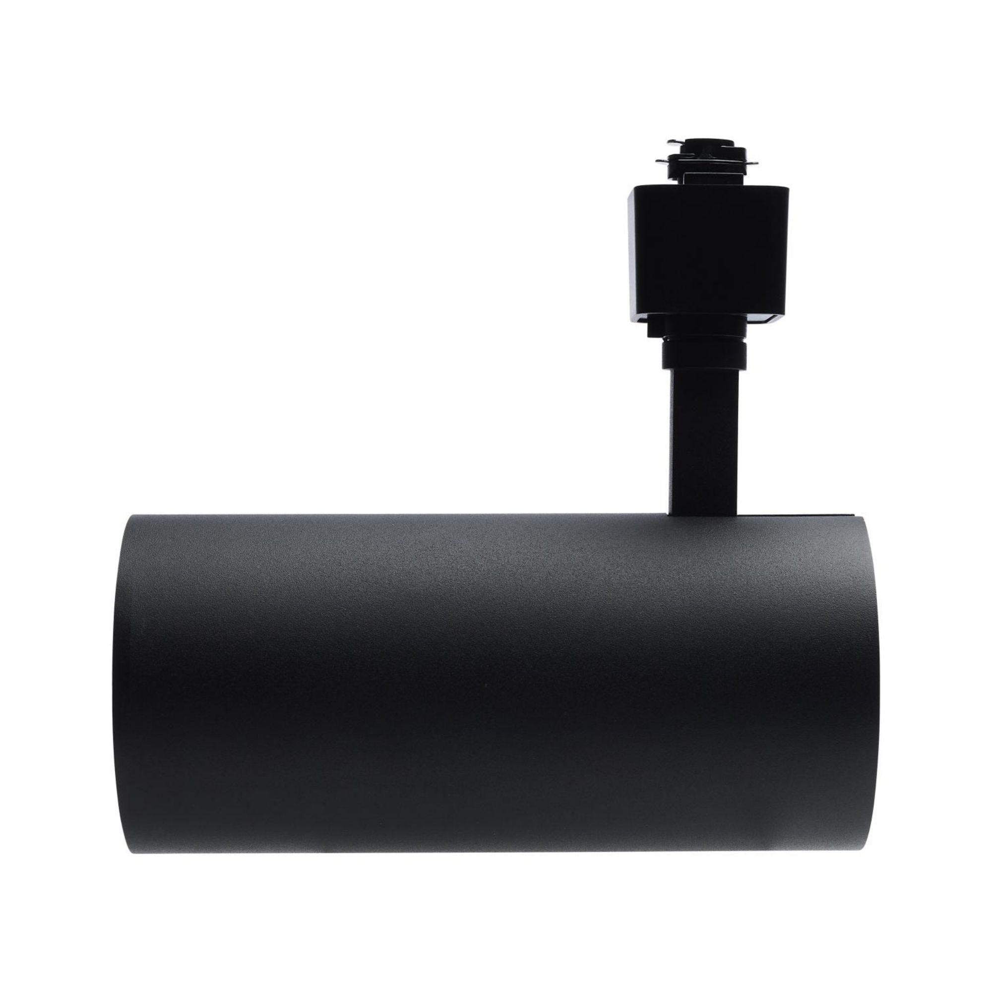 LED Track Head Adjustable Cylinder 30W 2100 Lumens, Selectable CCT, Halo, 48°, Black