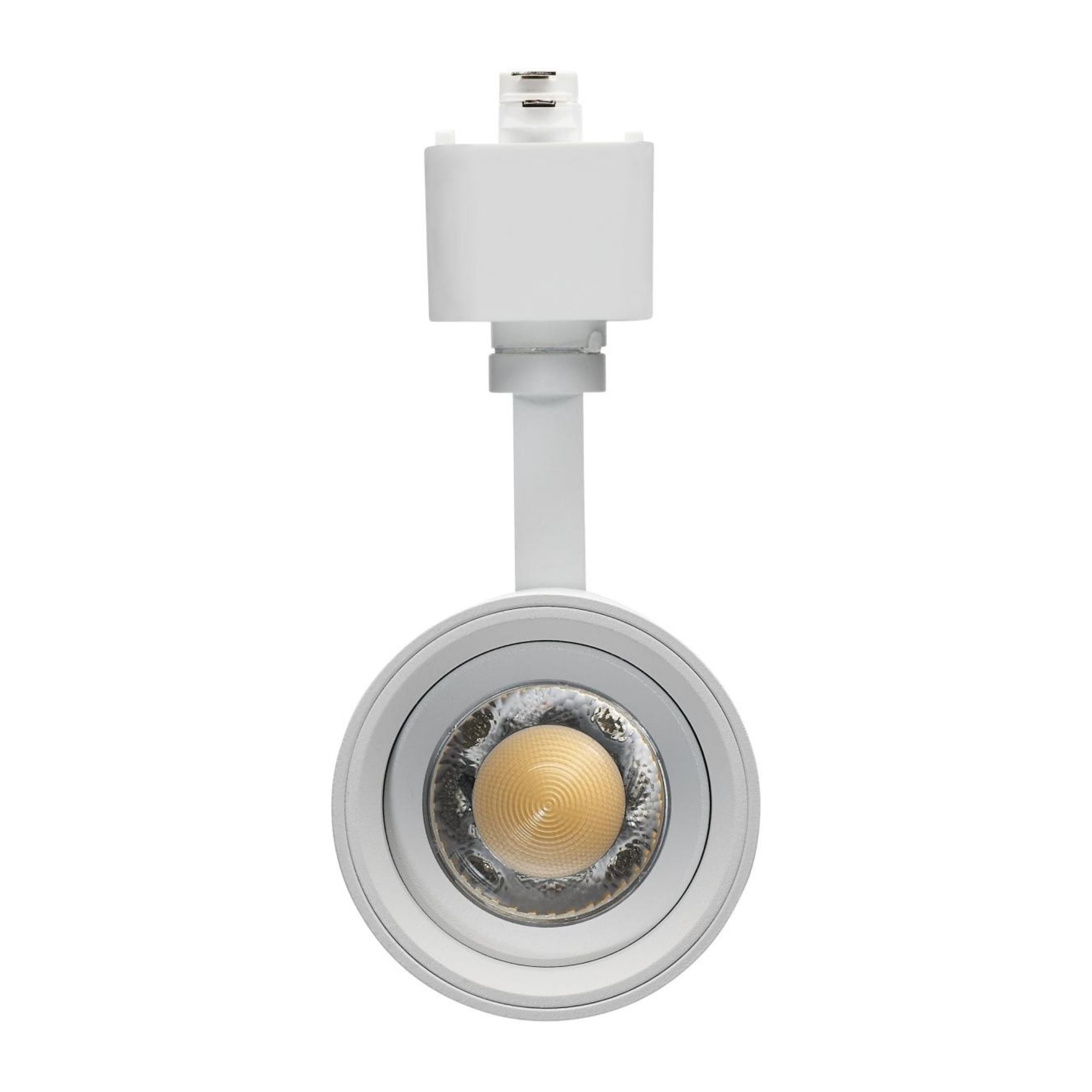 Beam Adjustable LED Track Head 15W 1100 Lumens, Selectable CCT, Halo, 20°- 50°, White