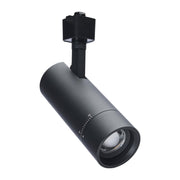 Beam Adjustable LED Track Head, Selectable CCT, Halo, 20°- 50°