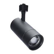 Beam Adjustable LED Track Head 30W 2100 Lumens, Selectable CCT, Halo, 20°- 50°, Black