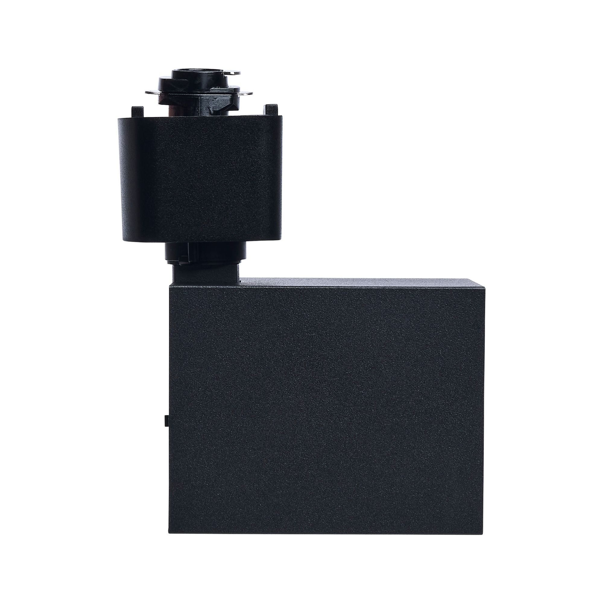 Satco Square Track Head, H-Type, Black, Selectable CCT, 500 Lumens, 36° Beam Angle