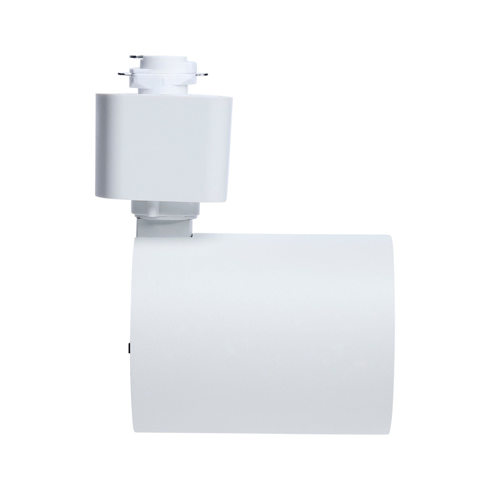 Satco Round Track Head, H-Type, White, Selectable CCT, 500 Lumens, 36° Beam Angle