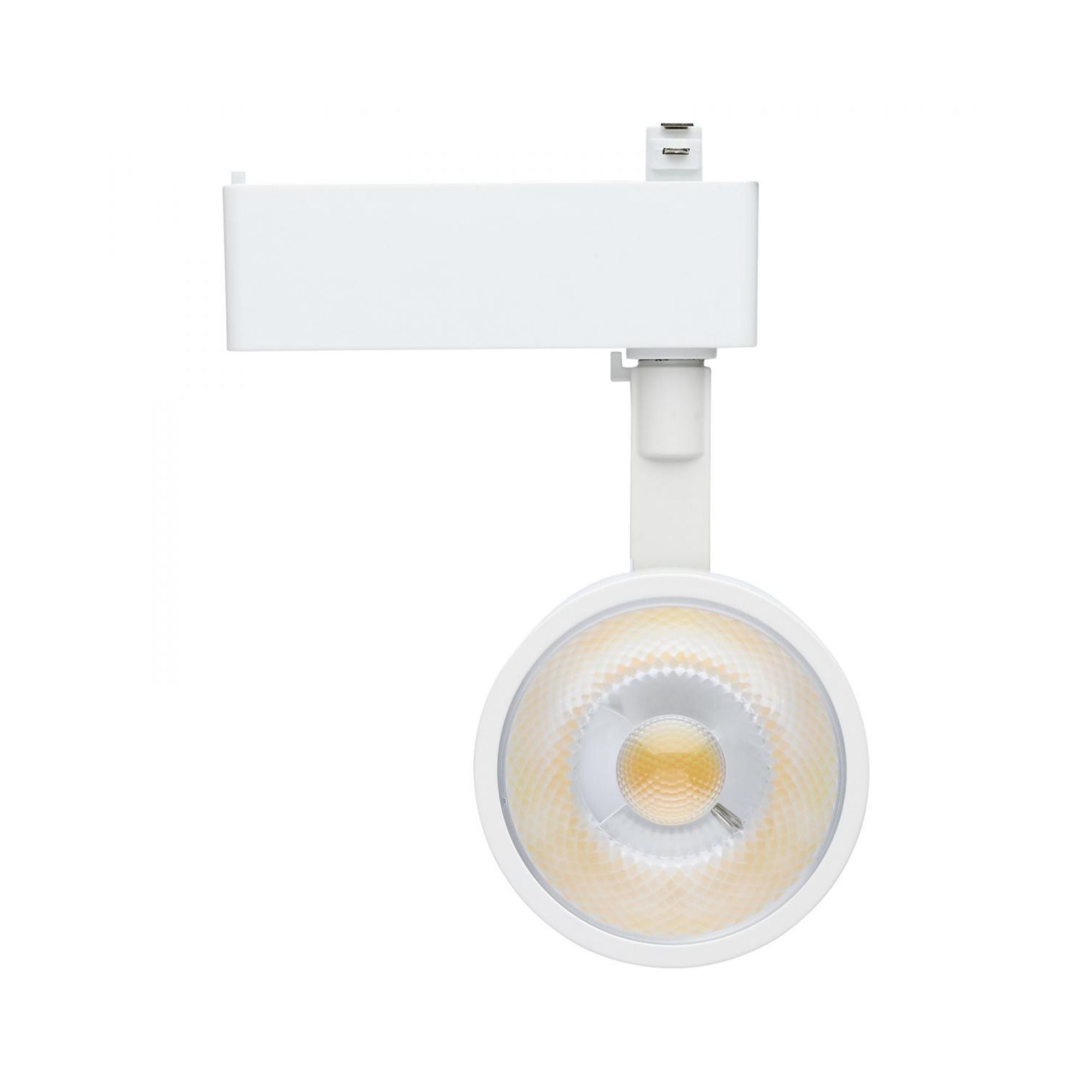 Starfish Smart Round LED Track Head, 1100 Lumens, RGBTW, Halo, 36°, White