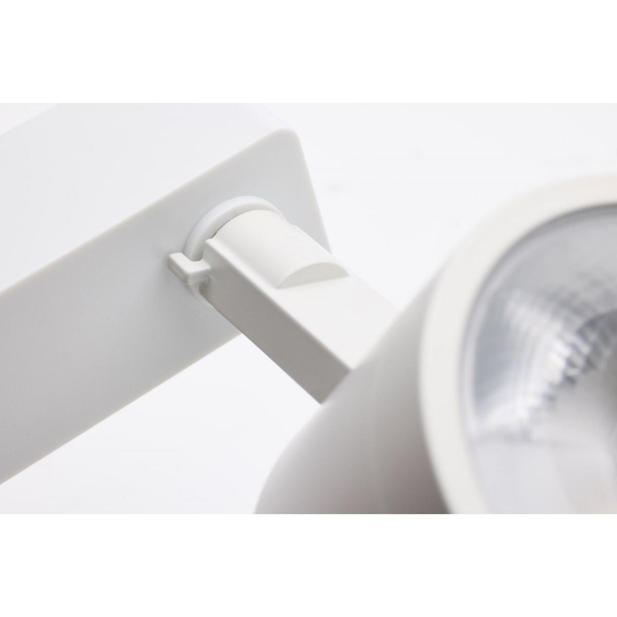 Starfish Smart Round LED Track Head, 1100 Lumens, RGBTW, Halo, 36°, White