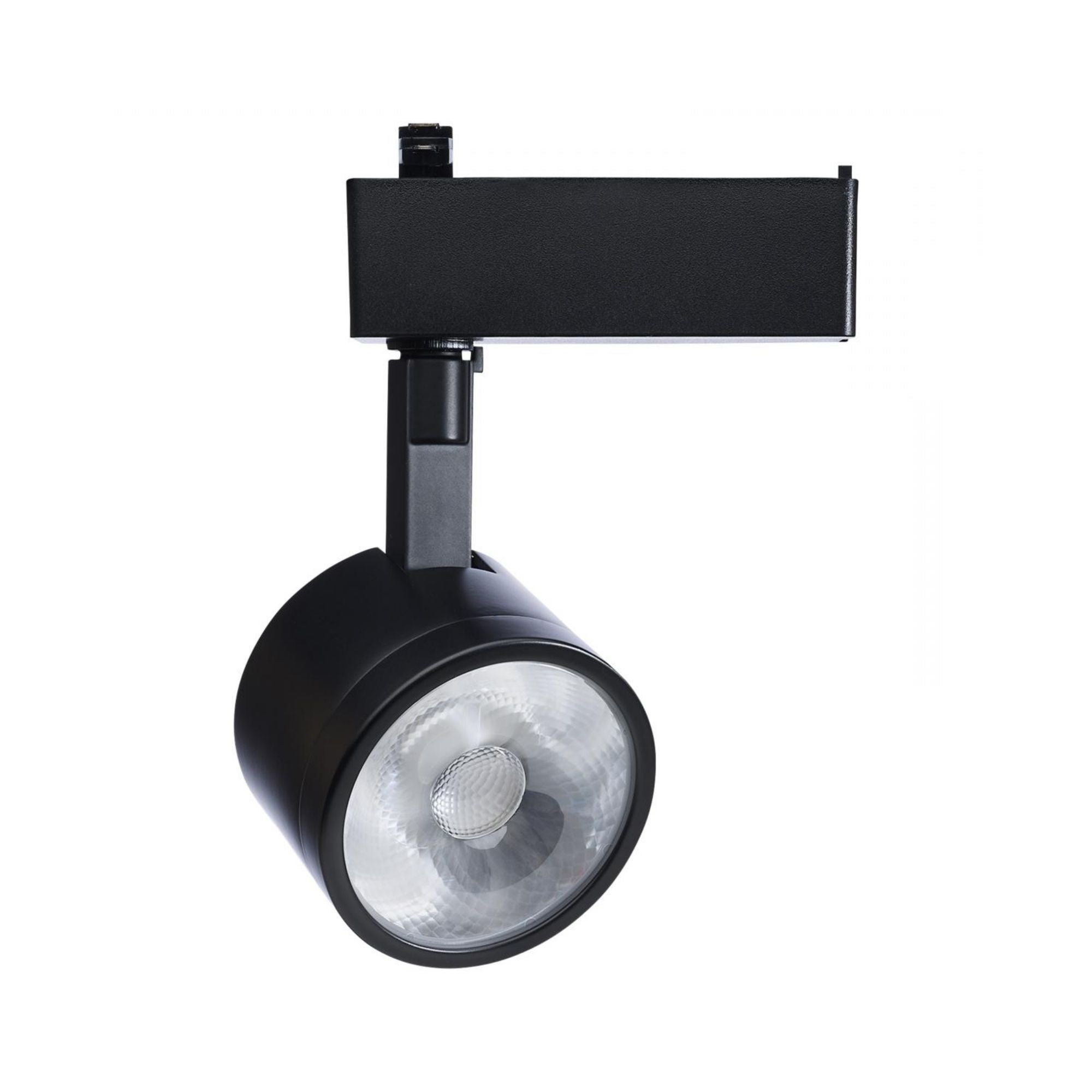 Starfish Smart Round LED Track Head, 1100 Lumens, RGBTW, Halo, 36°, Black