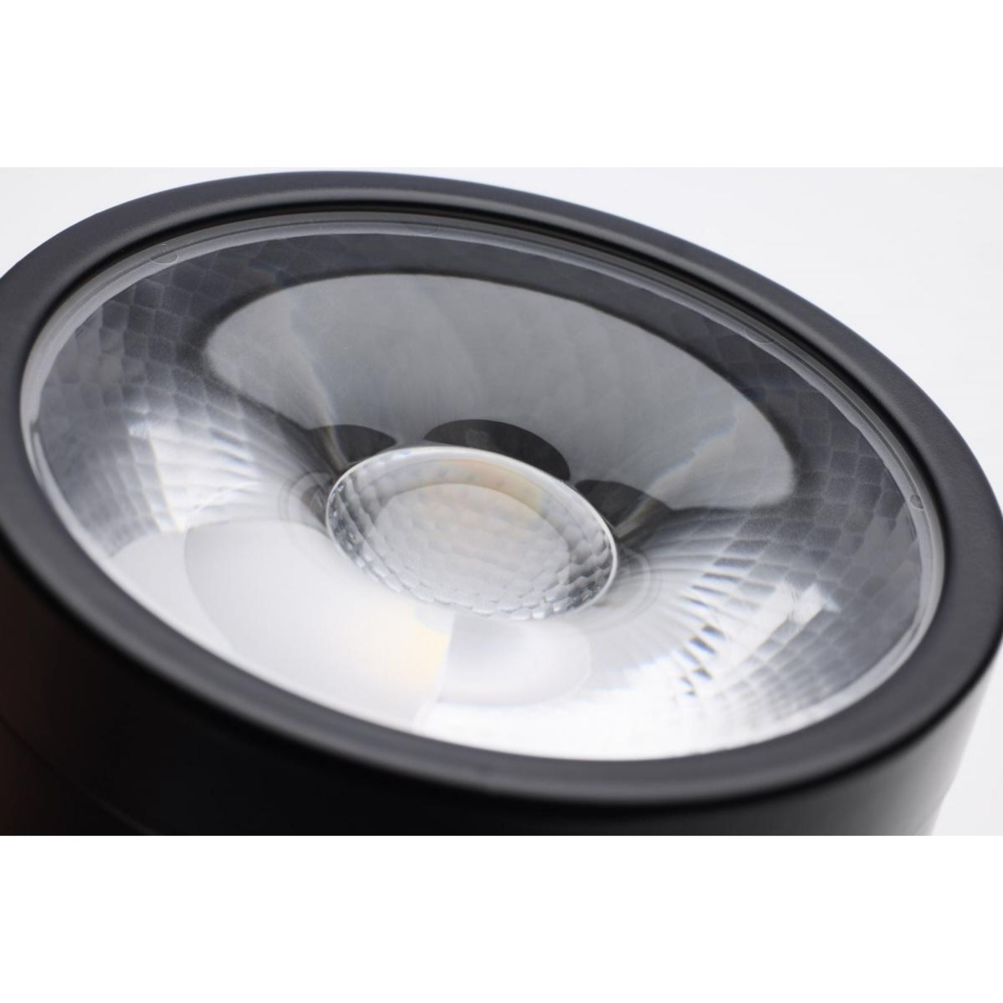 Starfish Smart Round LED Track Head, 1100 Lumens, RGBTW, Halo, 36°, Black