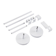 Satco|Nuvo Adjustable Track Pendant Kit, H-Type, White, Steel, Max Load 22 lbs