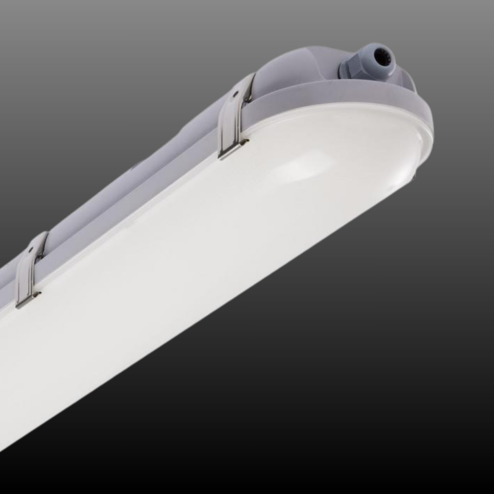 2ft Vapor Proof LED Light, 20W 2500Lm, 30K/40K/50K, 120/347V, Motion Sensor