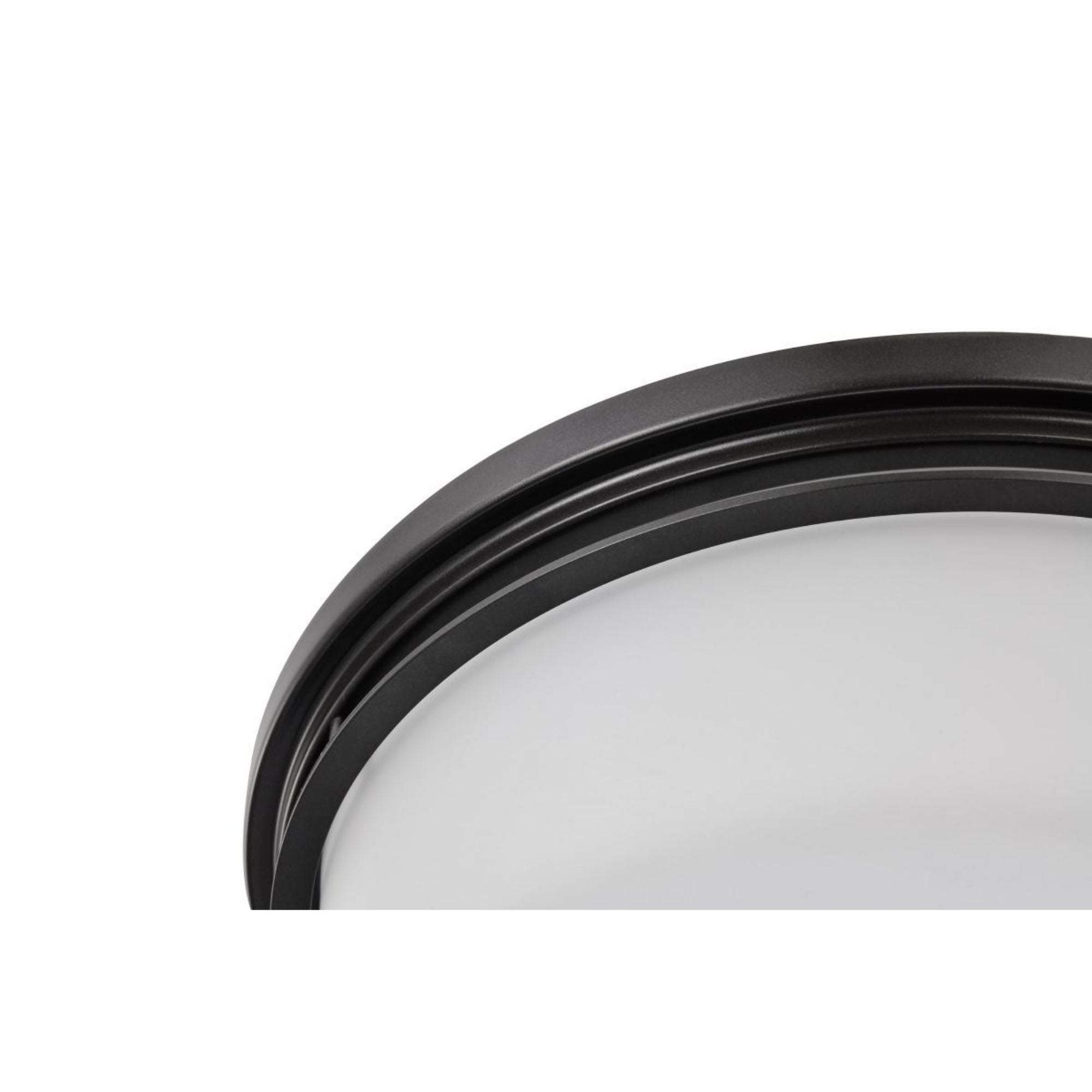 Warren 24" 2 Lights Flush Mount, Gun Metal Finish