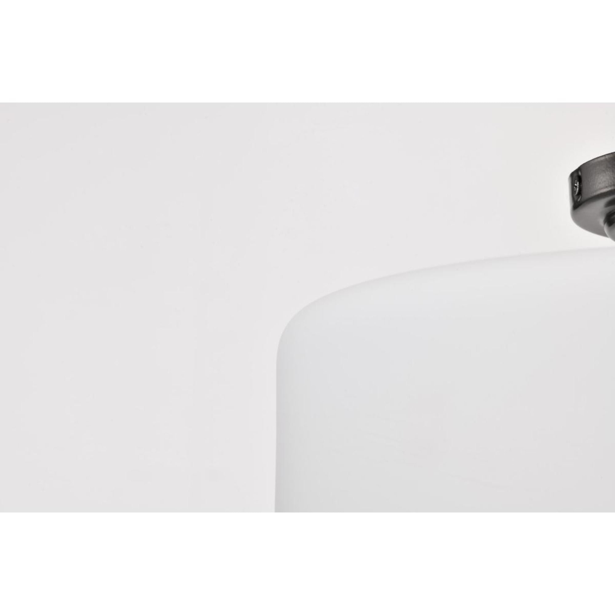 Warren 15" Semi-flush Mount, Gun Metal Finish