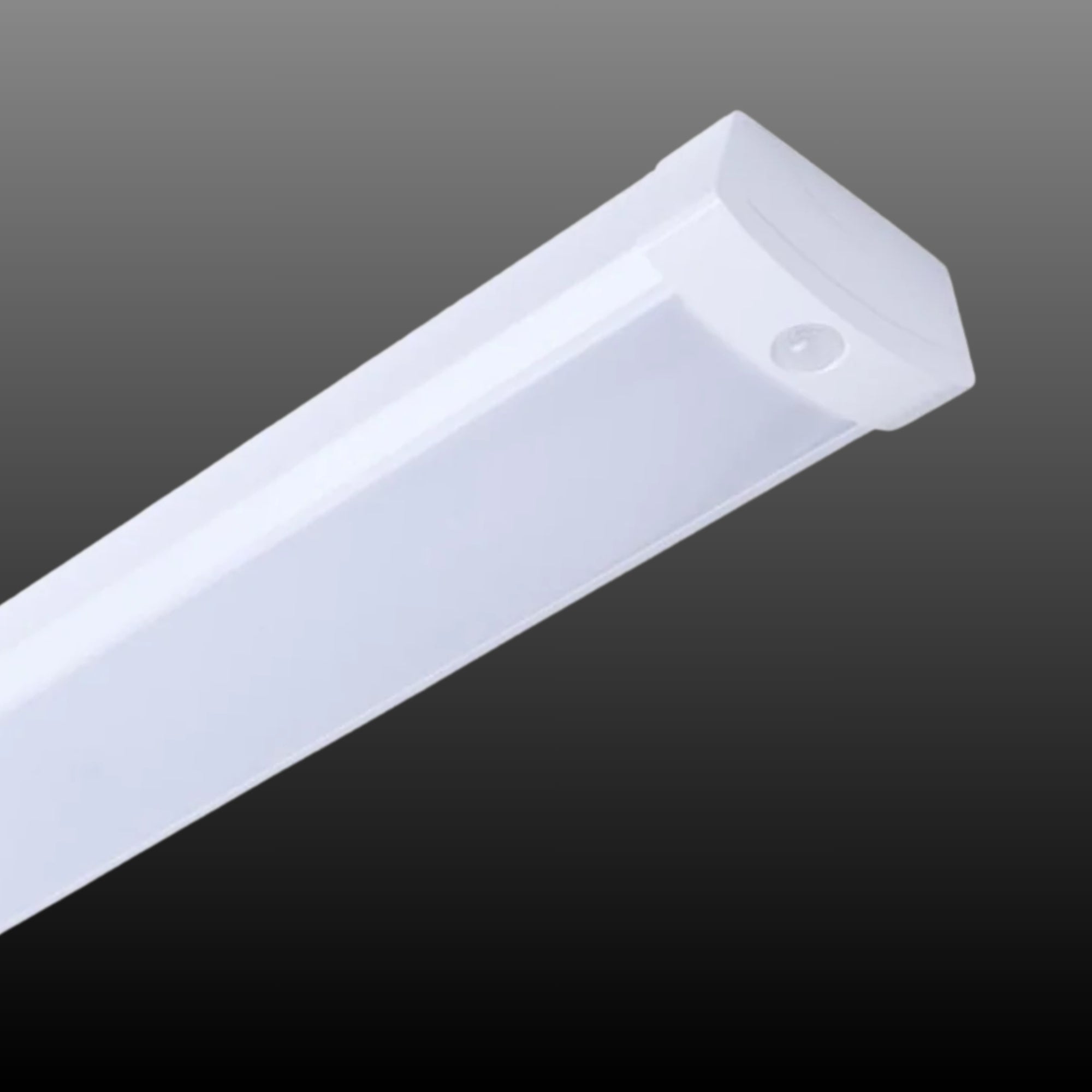 4ft LED Ceiling Wrap Light, 3200 Lumens, 3000K, Motion Sensor, 120-277V