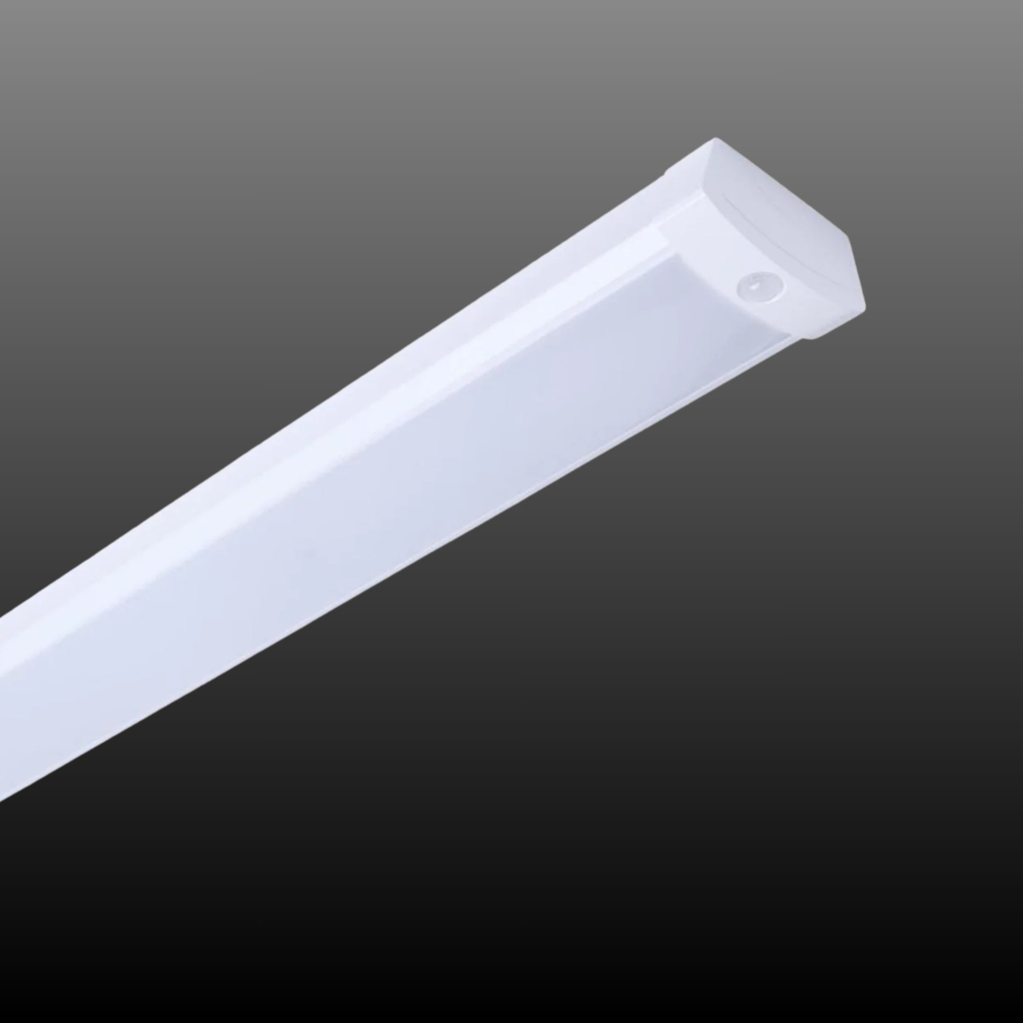 4ft LED Ceiling Wrap Light, 3200 Lumens, 3000K, Motion Sensor, 120-277V