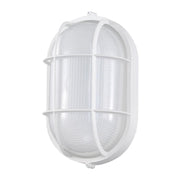 11" LED Oval Bulk Head Light, 1000 Lm, 3000K, White