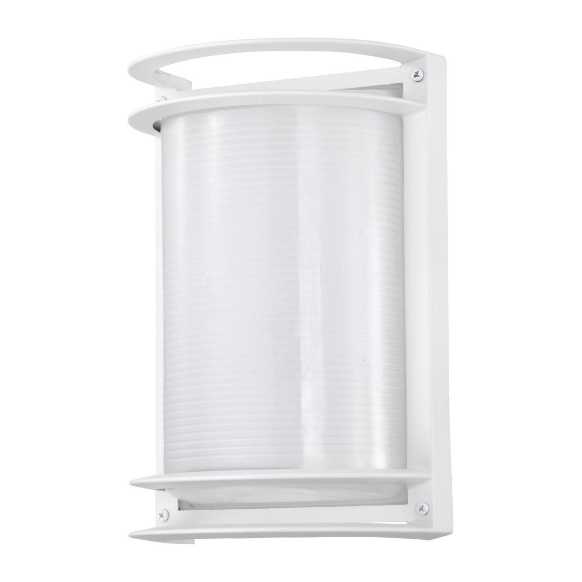 11" LED Rectangular Bulk Head Fixture, White Glass - Bees Lighting