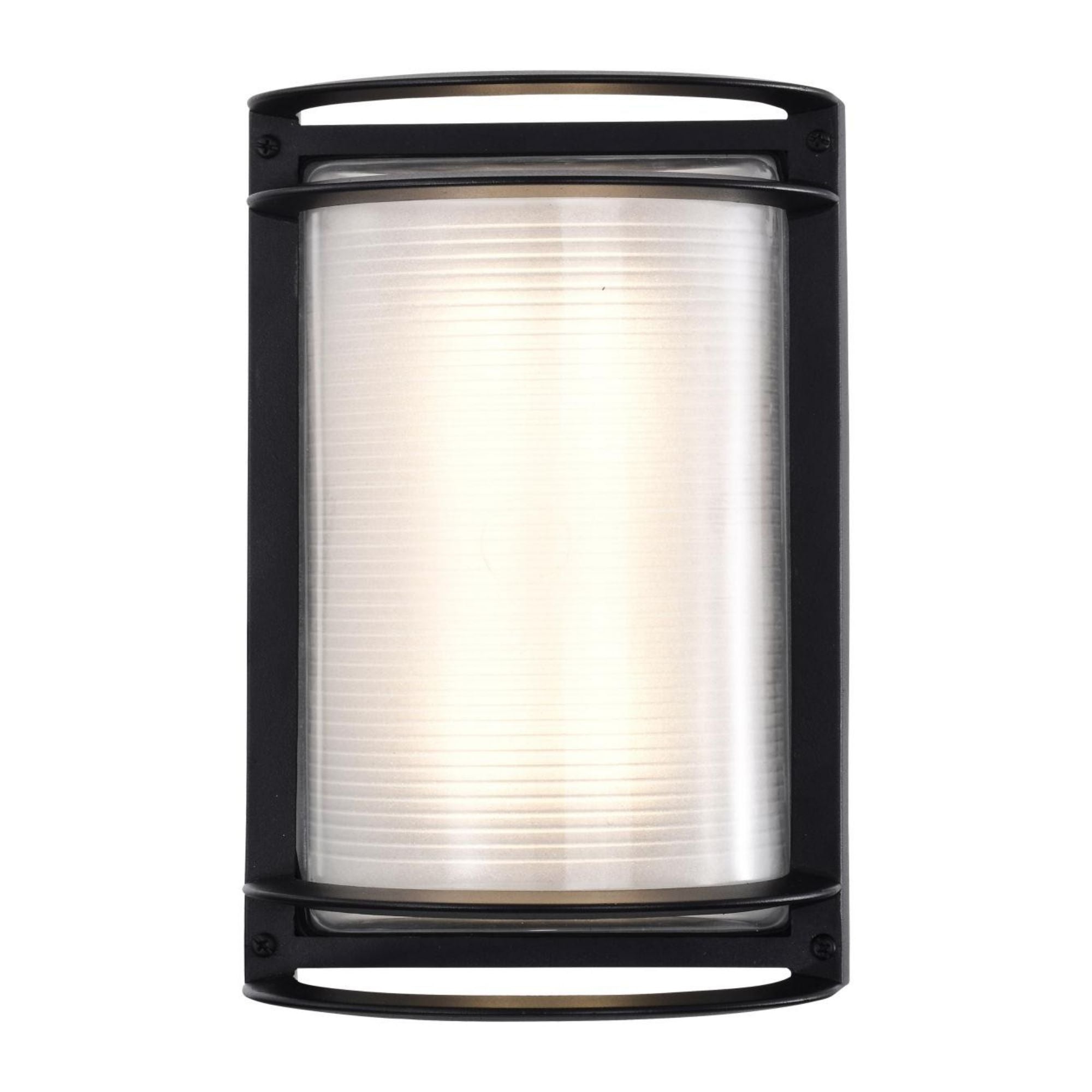 11" LED Rectangular Bulk Head Fixture, 1100 Lm, 3000K, Black
