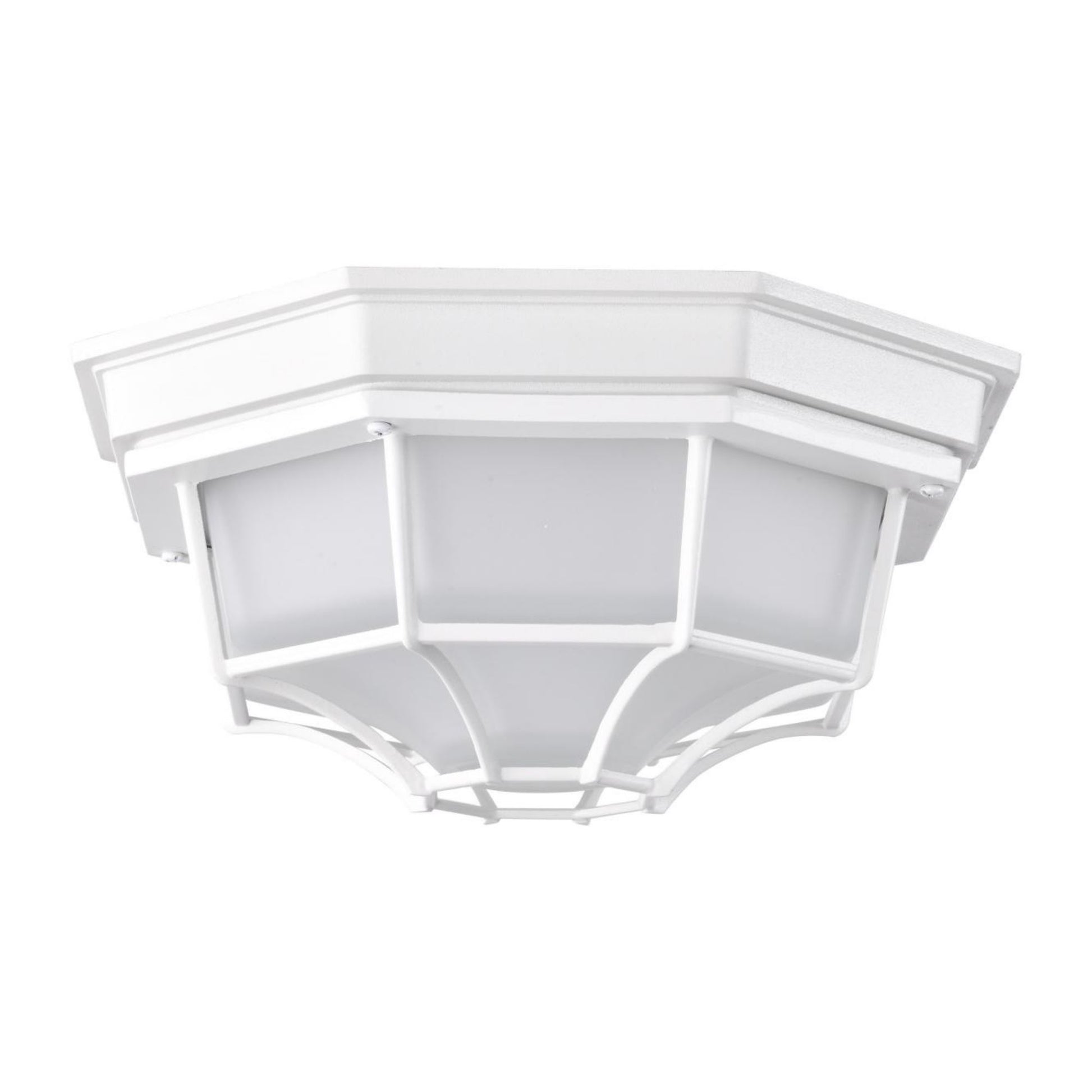 11" LED Ceiling Spider Cage Fixture, 1100 Lm, 3000K, White - Bees Lighting