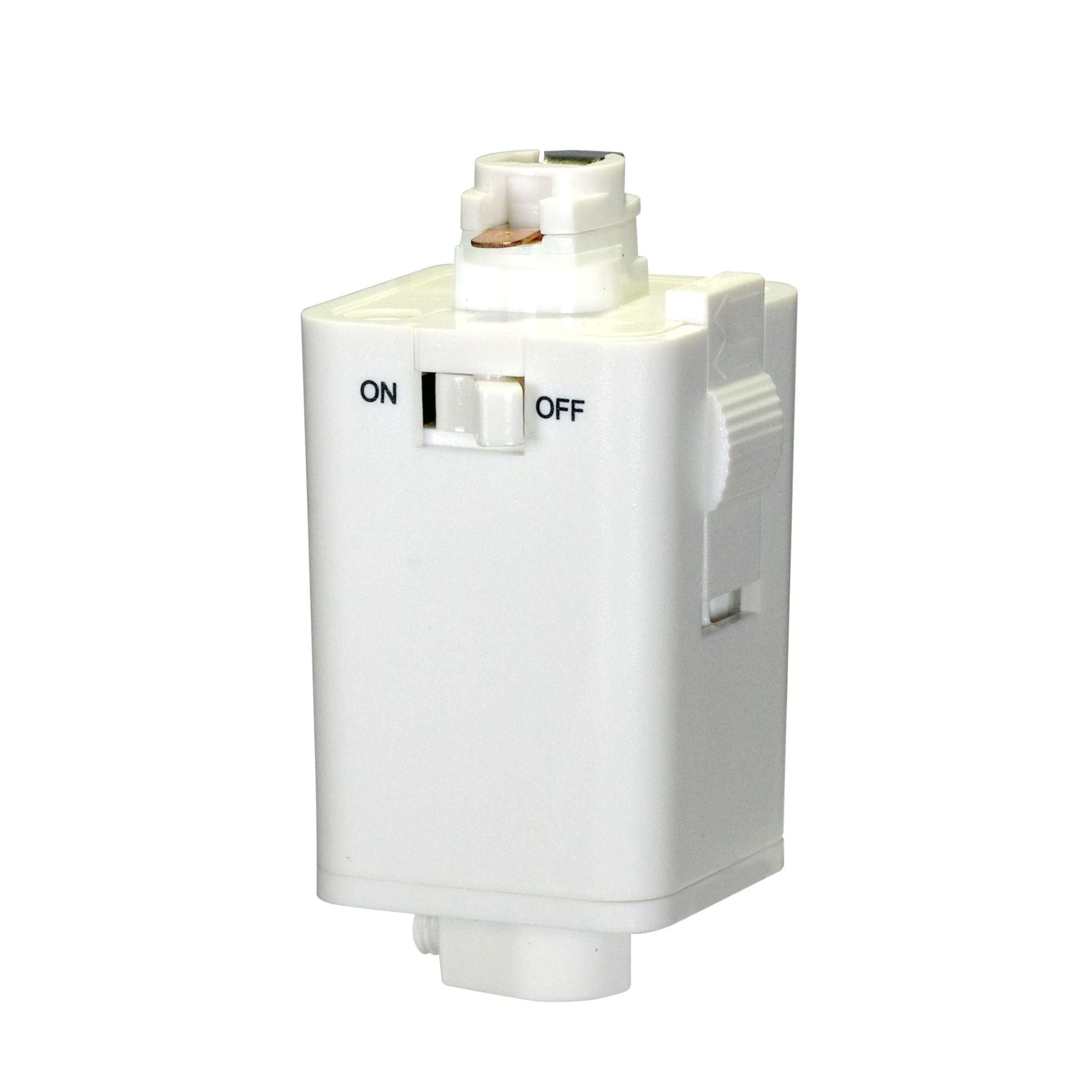 Pendant Track Adapter White Finish